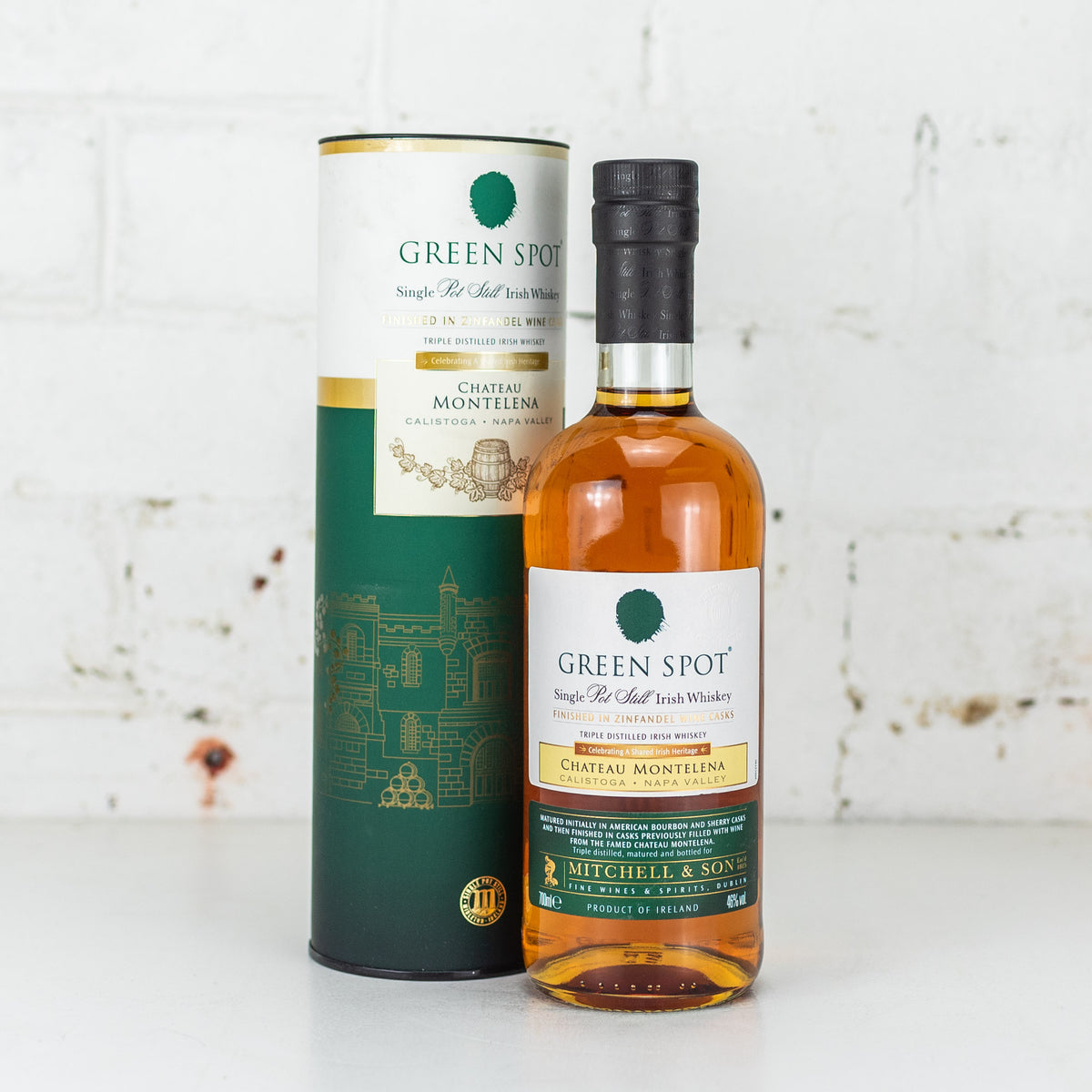 Green Spot Chateau Montelena Single Pot Still Irish Whiskey 750mL