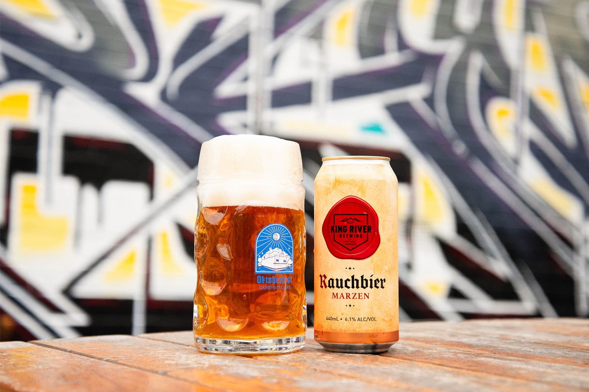 King River x Carwyn Cellars 'Rauchbier Märzen' Collab