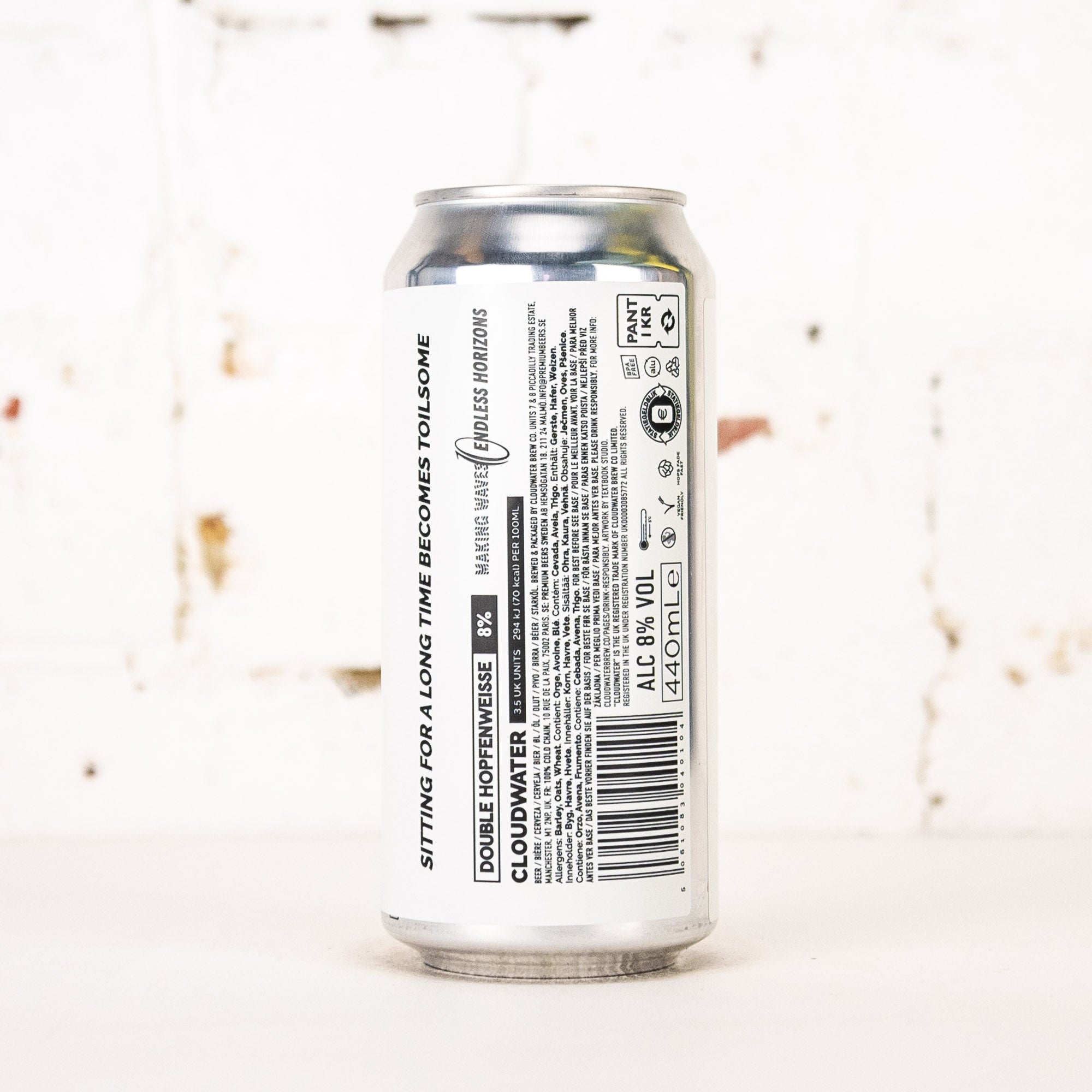 Cloudwater - Sitting For A Long Time Becomes Toilsome Hopfenweisse
