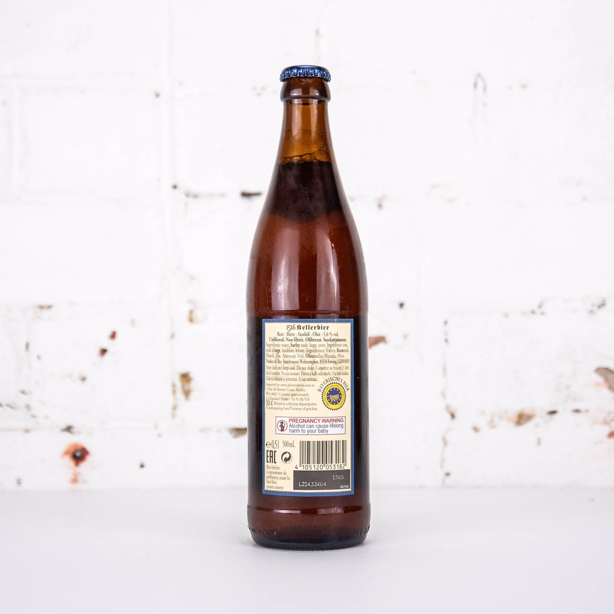 Weihenstephan - 1516 Kellerbier 500ml