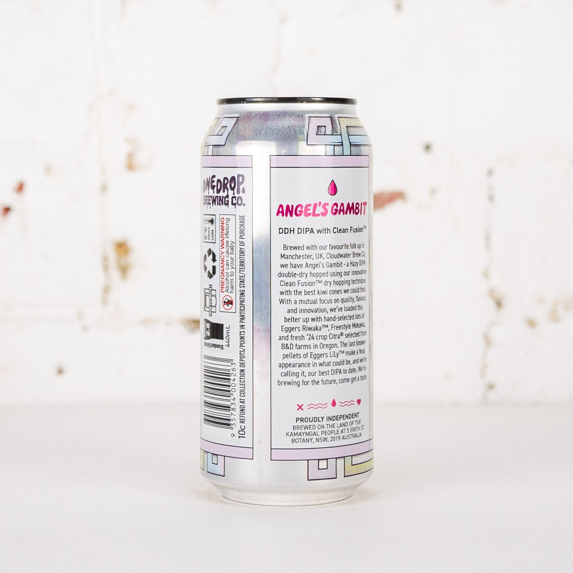 One Drop x Cloudwater 'Angels Gambit' DDH DIPA w Clean Fusion