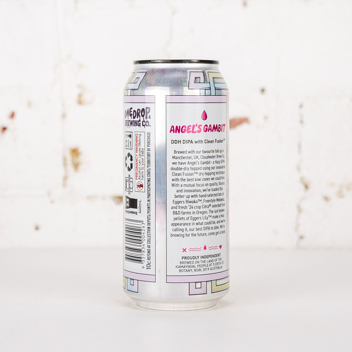 One Drop x Cloudwater 'Angels Gambit' DDH DIPA w Clean Fusion