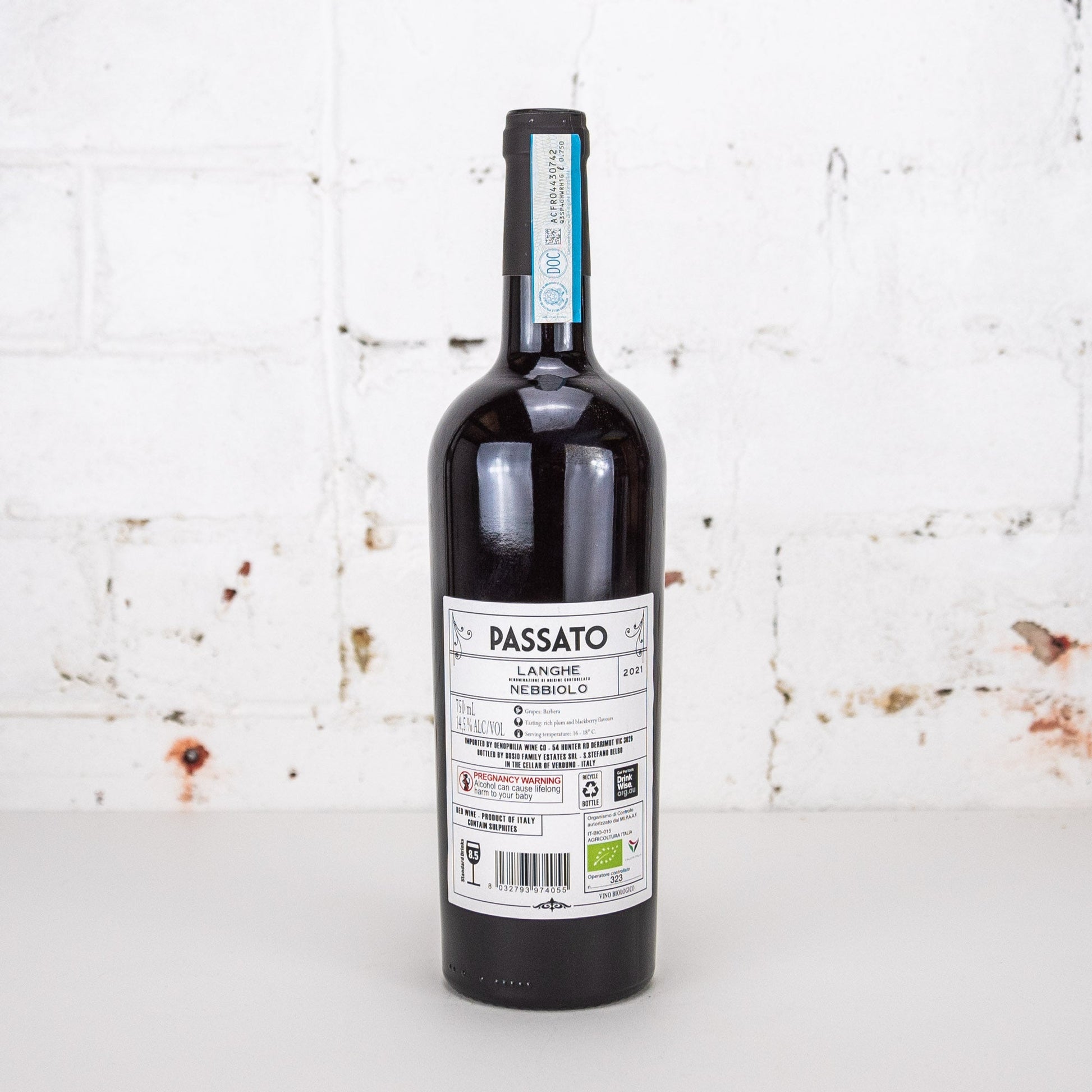 Bosio - Passato Langhe DOC Nebbiolo 2021 750ml