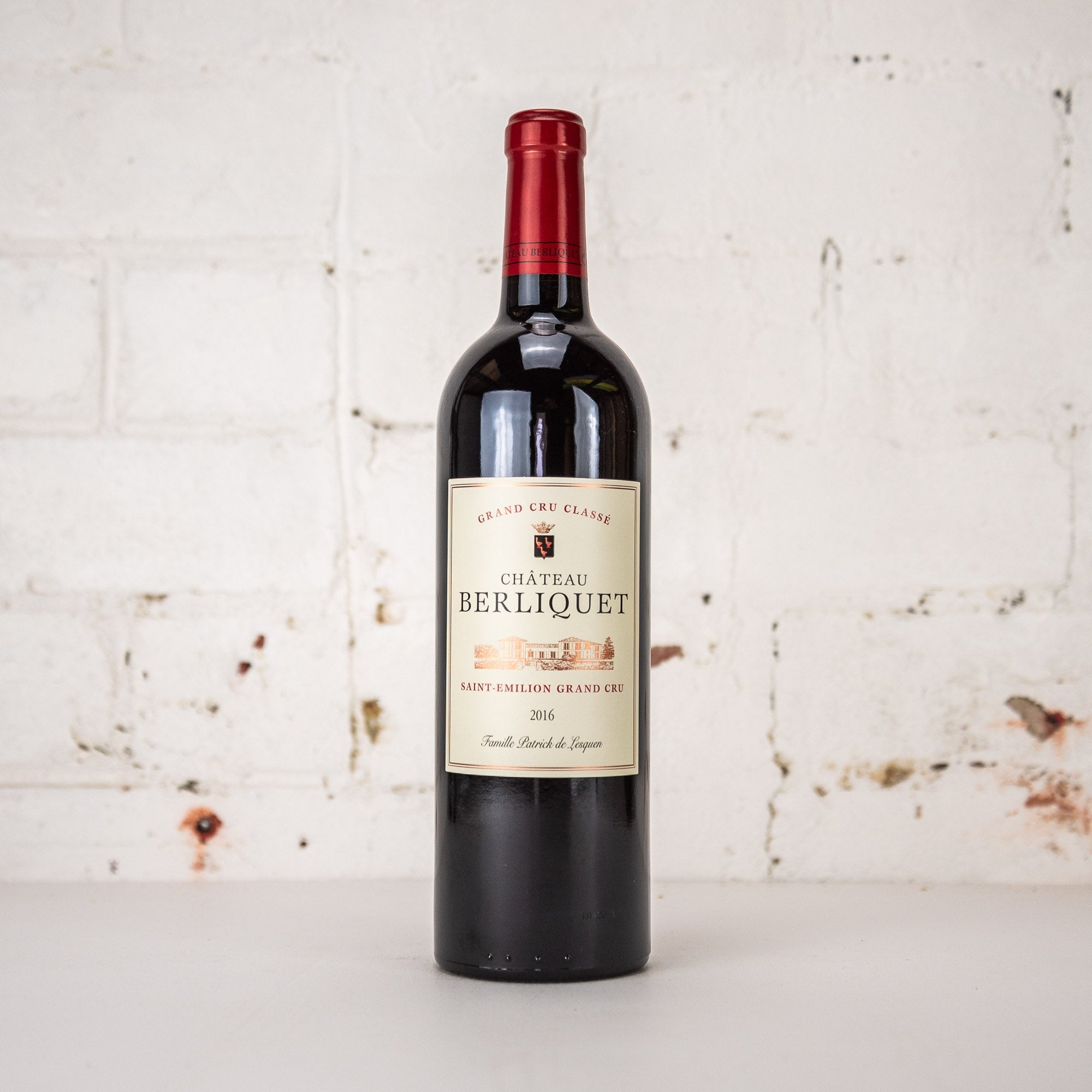 Chateau Berliquet - Saint Emilion Grand Cru 2016 750ml – Carwyn