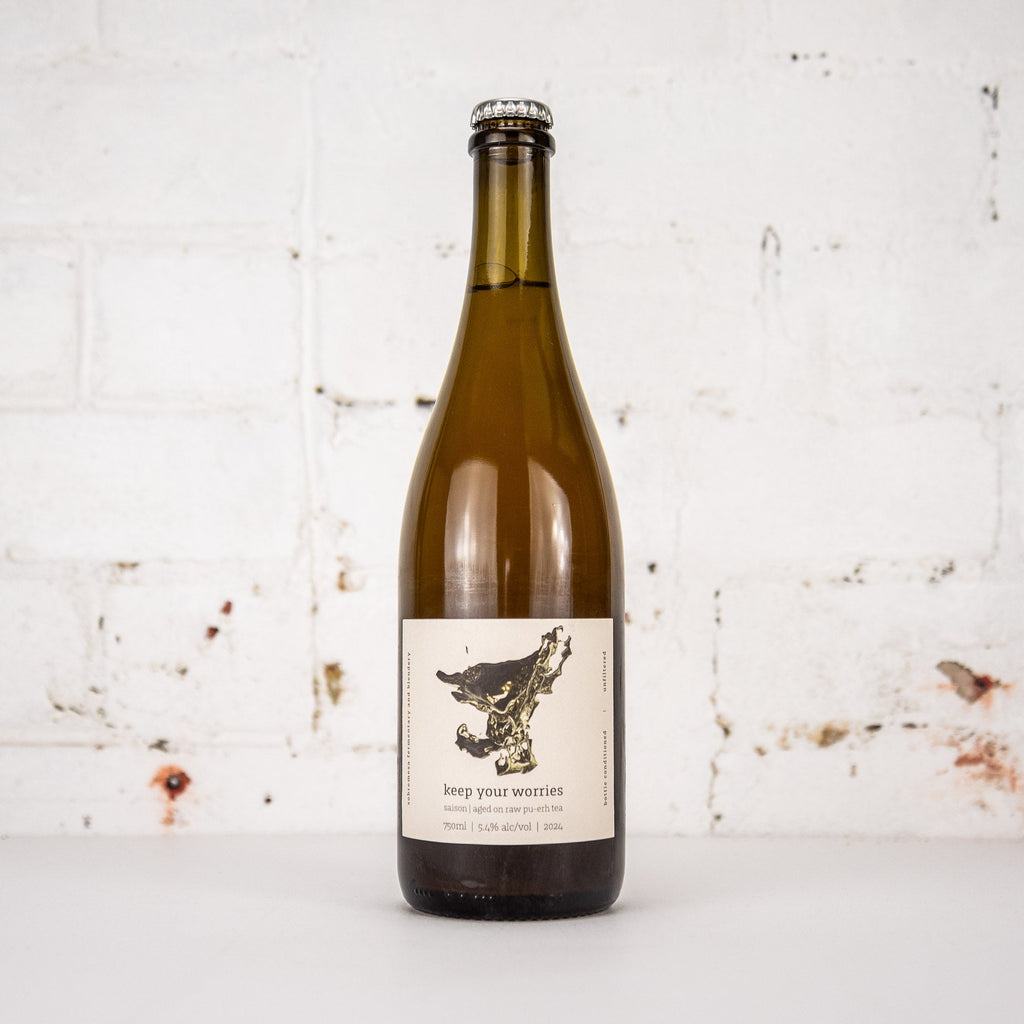 Sobremesa - Keep Your Worries Saison Aged on Pu-erh Tea 750ml