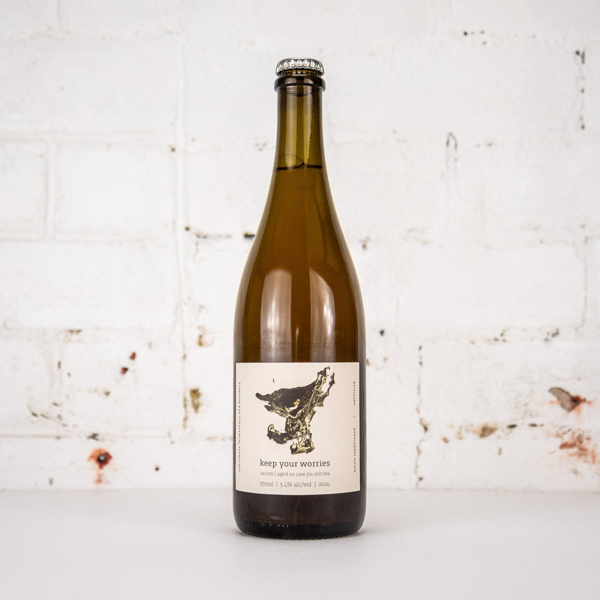 Sobremesa - Keep Your Worries Saison Aged on Pu-erh Tea 750ml