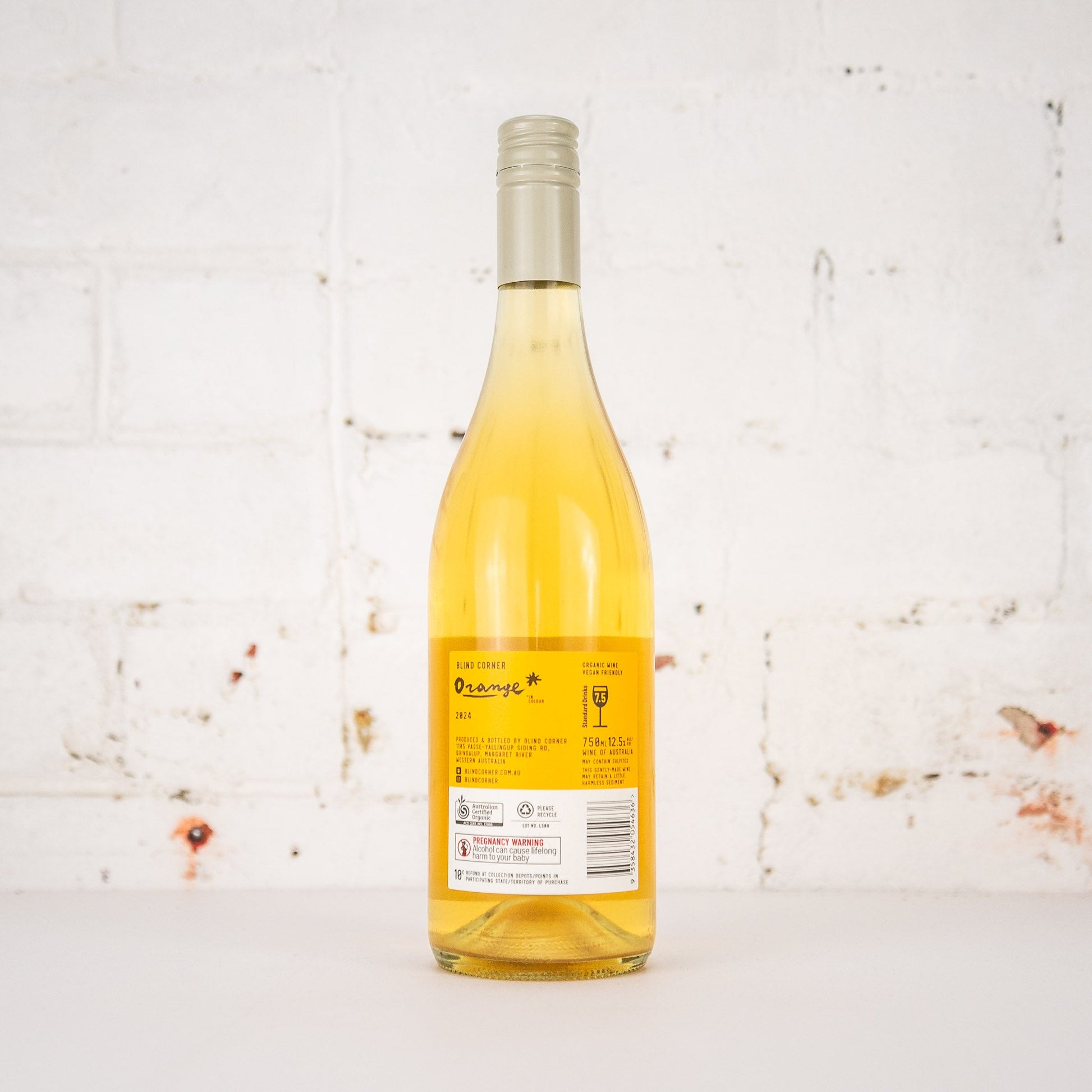 Blind Corner - Orange In Colour 750ml