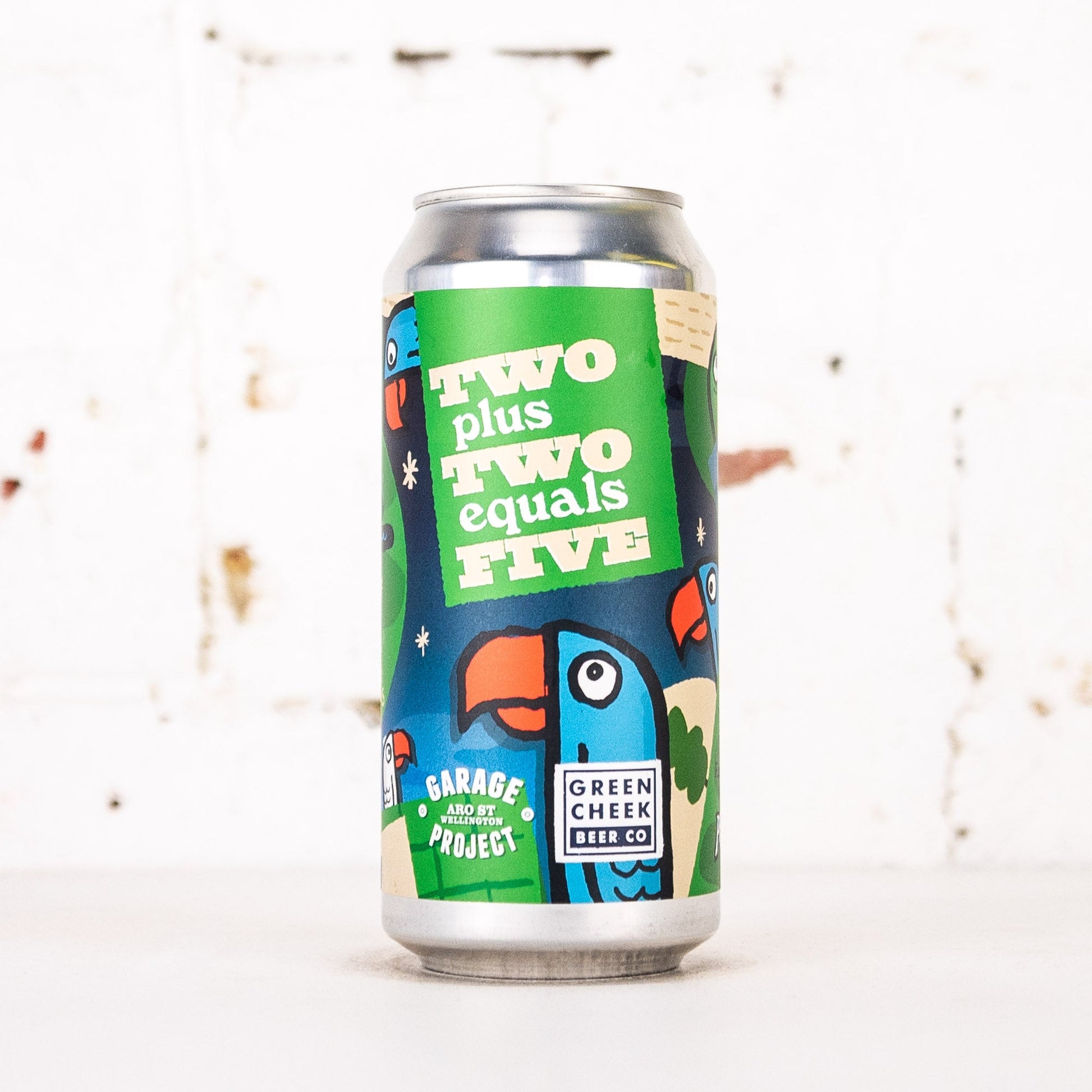 Garage Project x Green Cheek 'TWO plus TWO equals FIVE' DDH Hazy TIPA