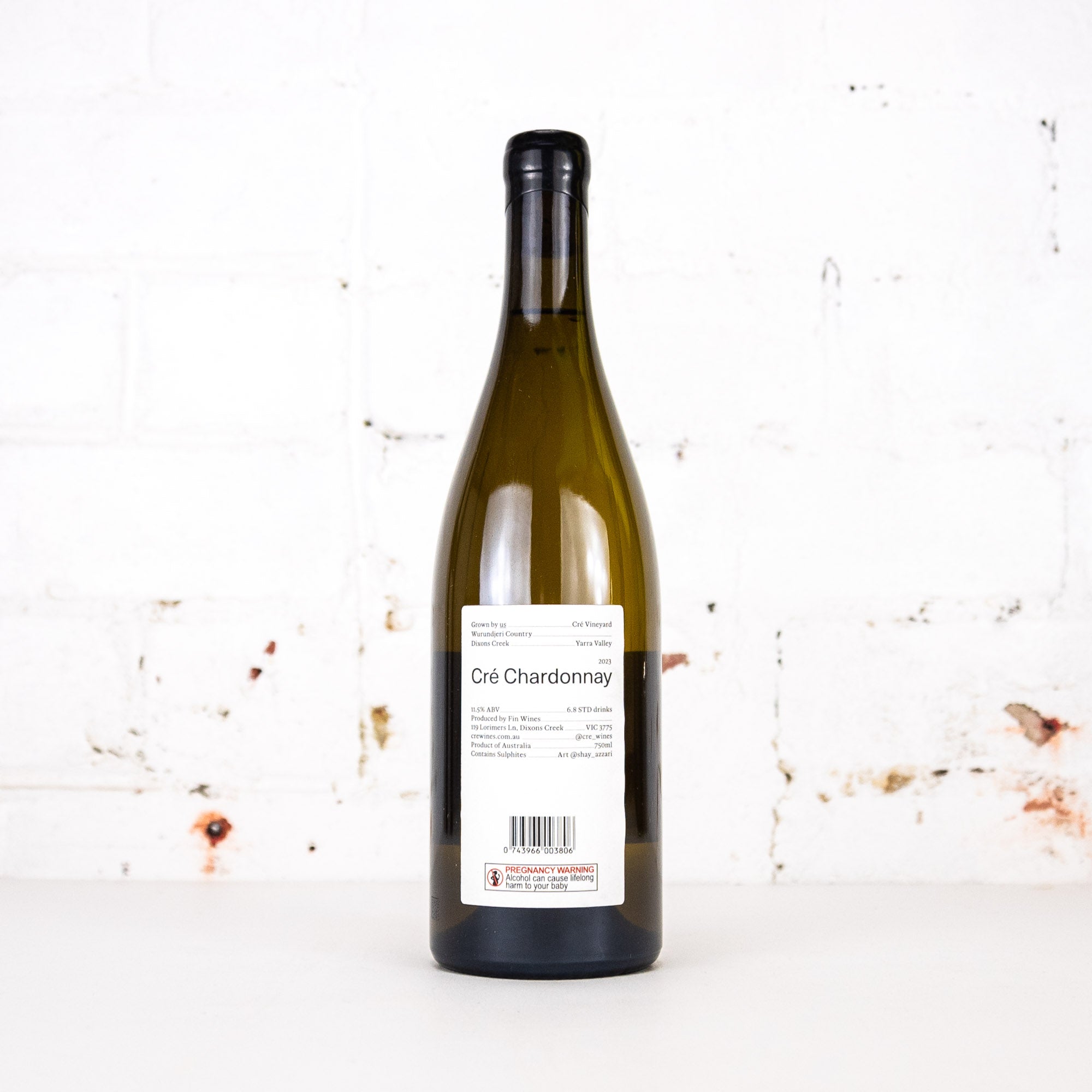 Cre Wines - Home Block Chardonnay 2023 750ml