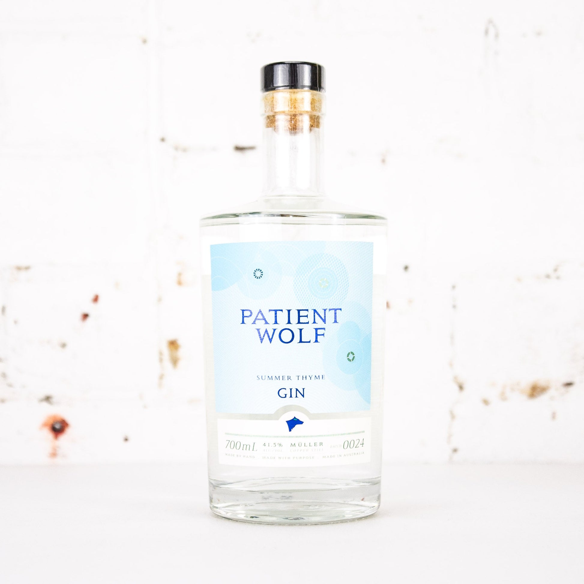 Patient Wolf - Summer Thyme Gin 700ml