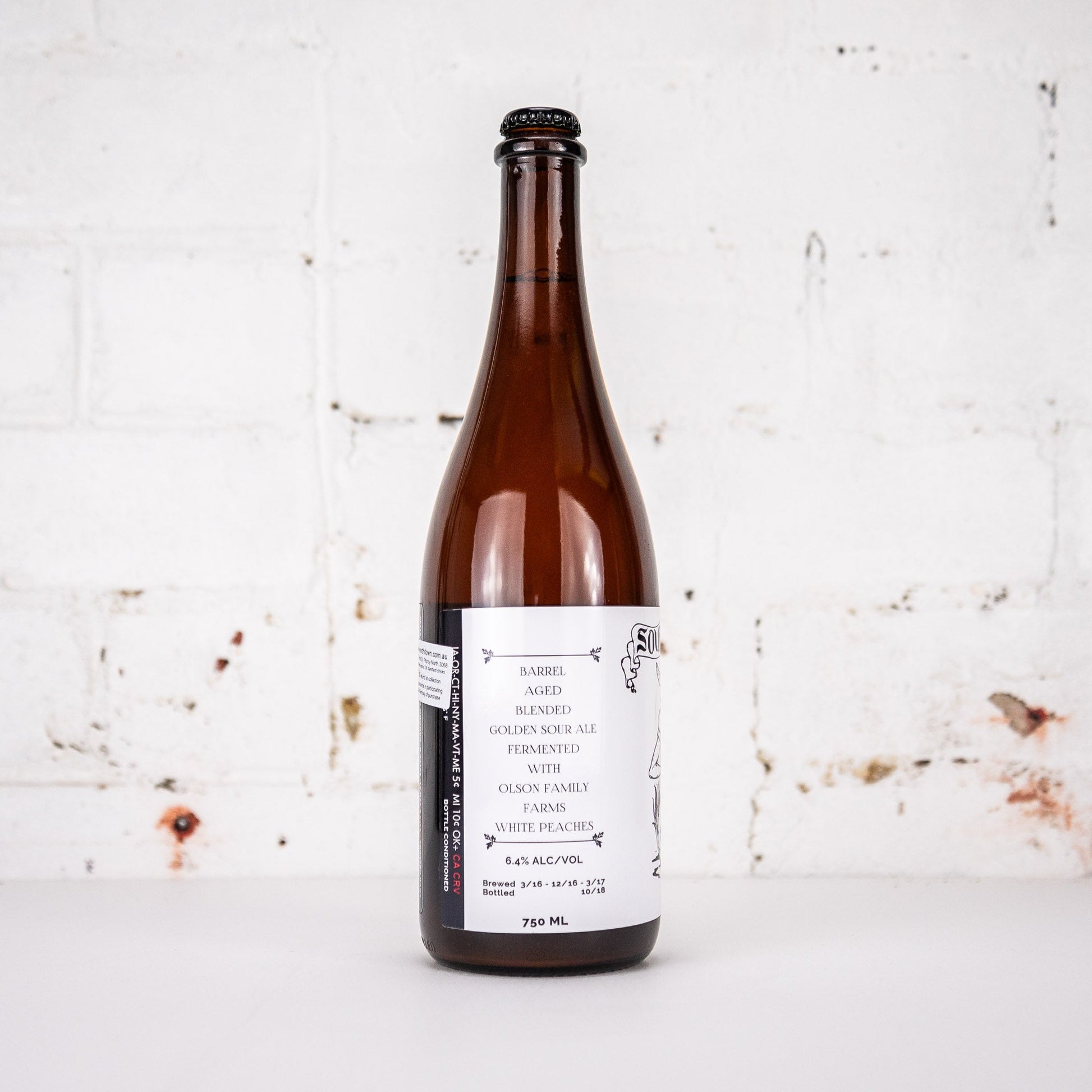 Sour Cellars - Sooper BA Peach Sour 750ml