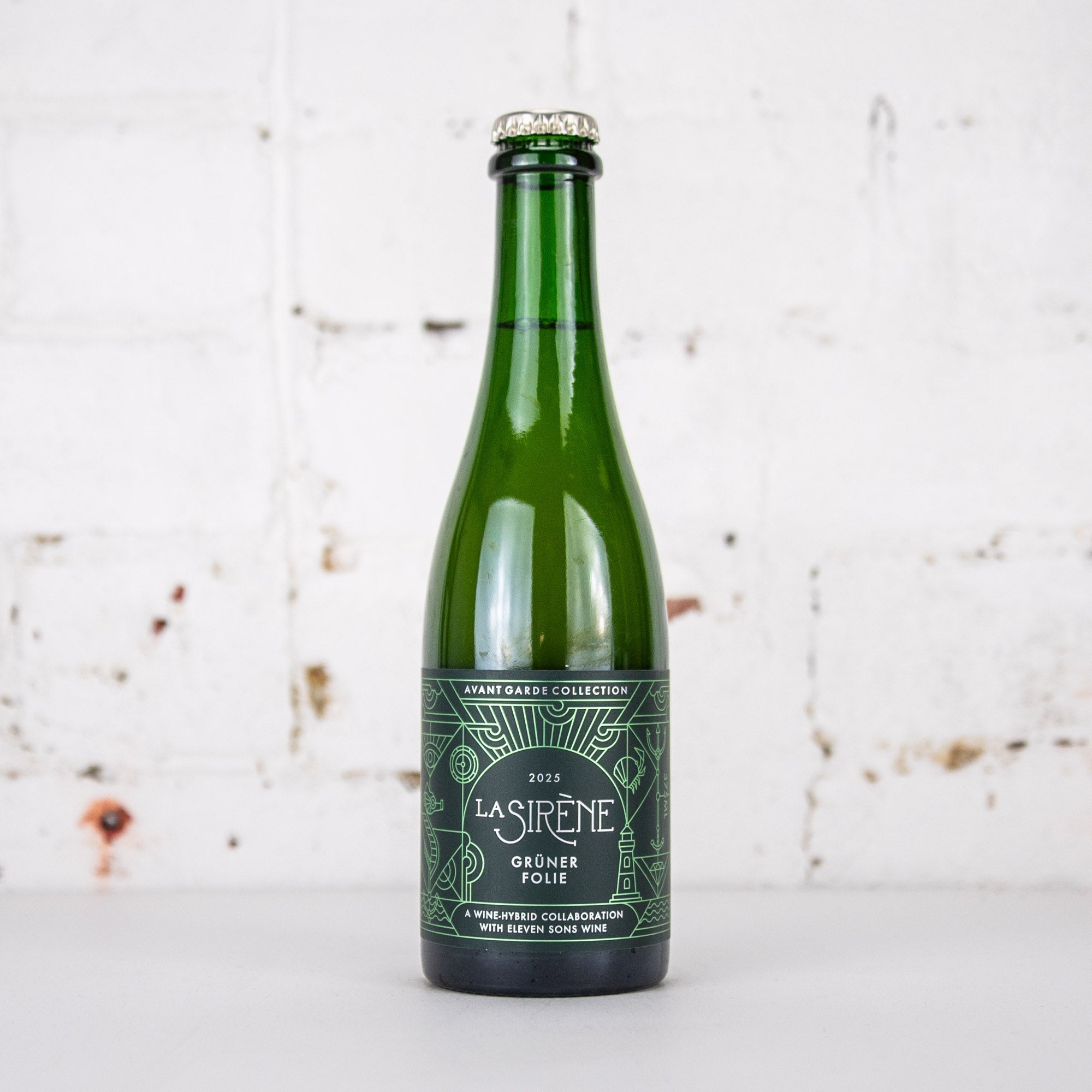 La Sirene x Eleven Sons 'Gruner Folie 2025' Wine-Hybrid Wild Ale 375ml