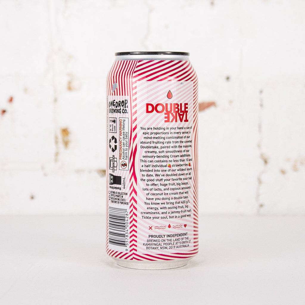 One Drop - Strawberry & Cream Double Take Imperial Sour