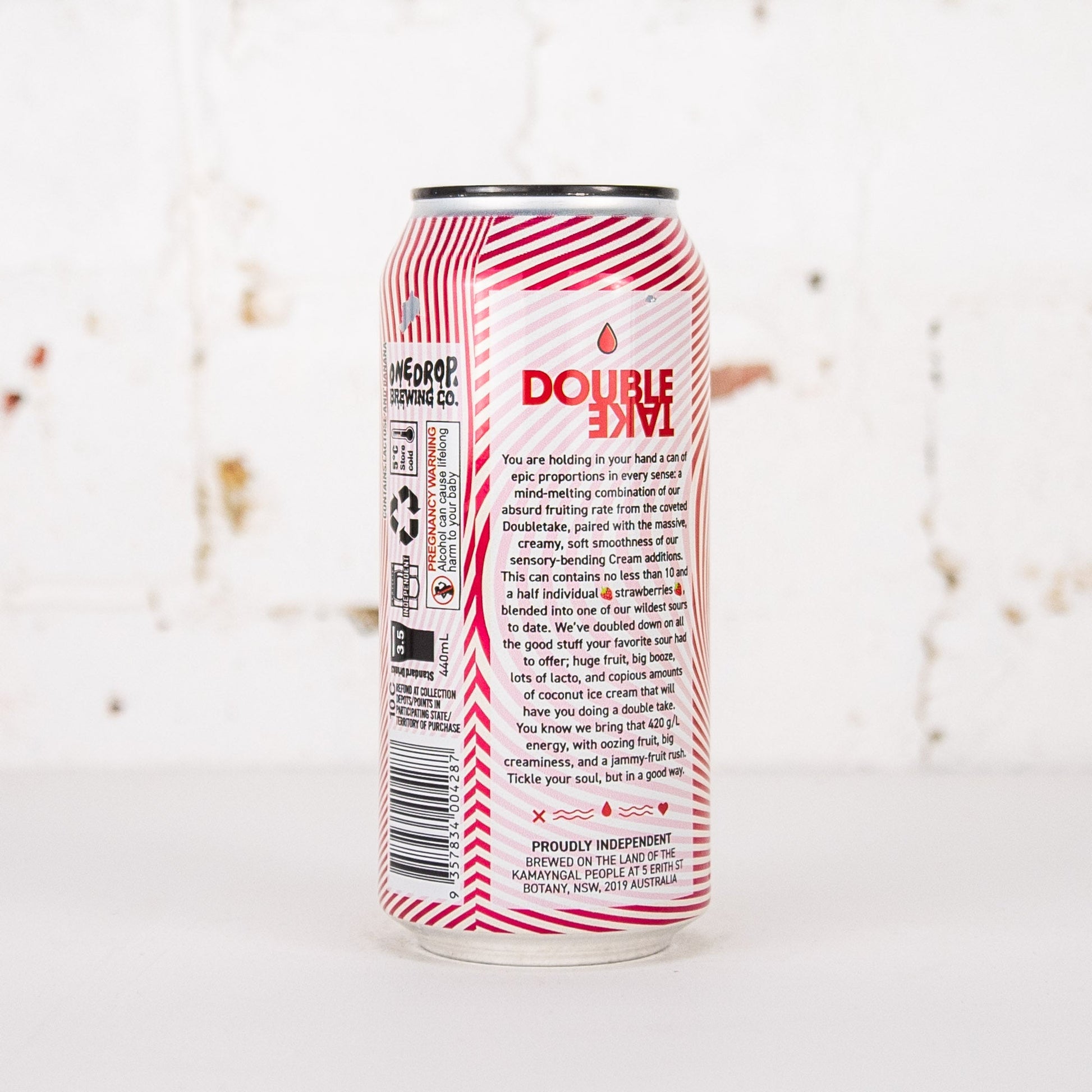 One Drop - Strawberry & Cream Double Take Imperial Sour
