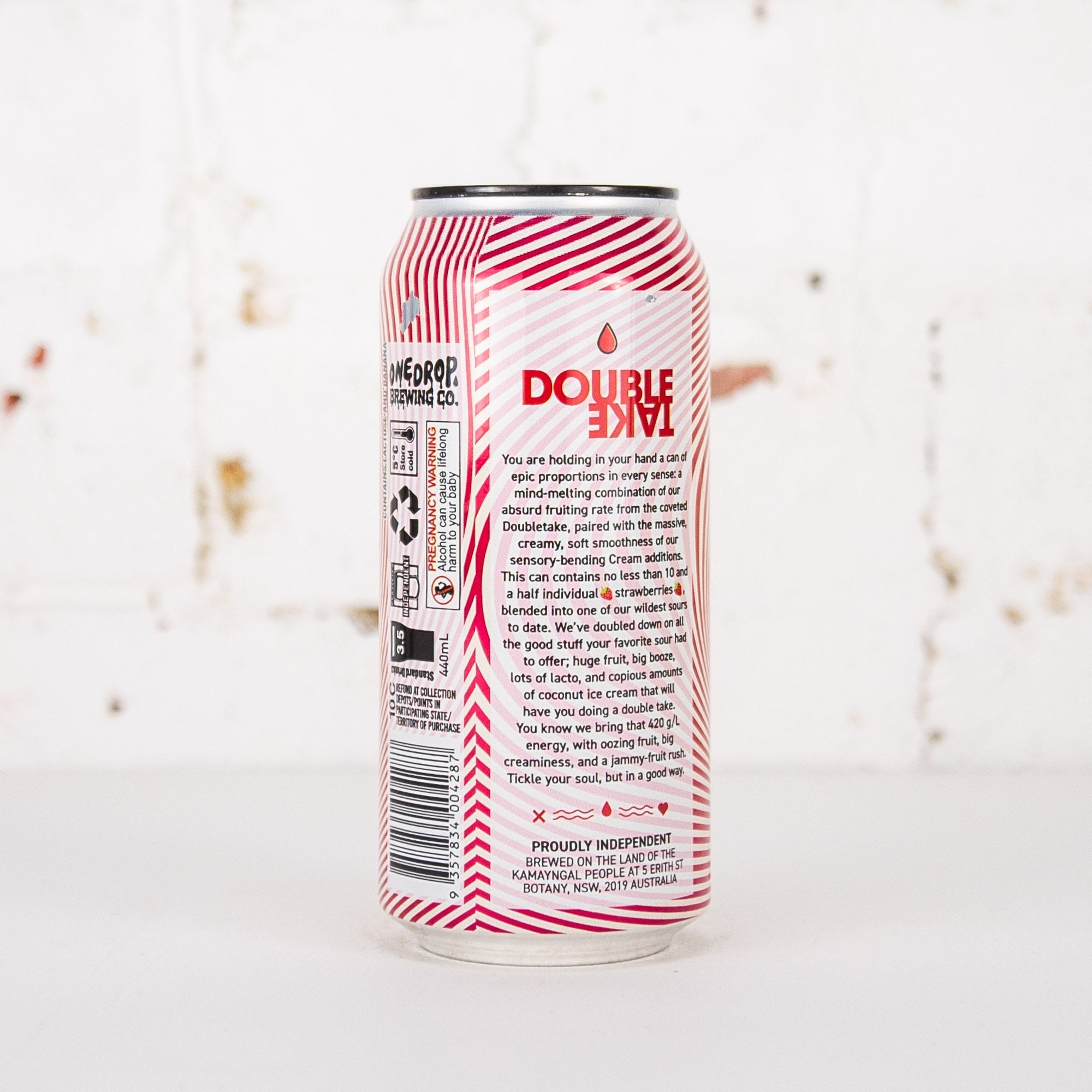 One Drop - Strawberry & Cream Double Take Imperial Sour