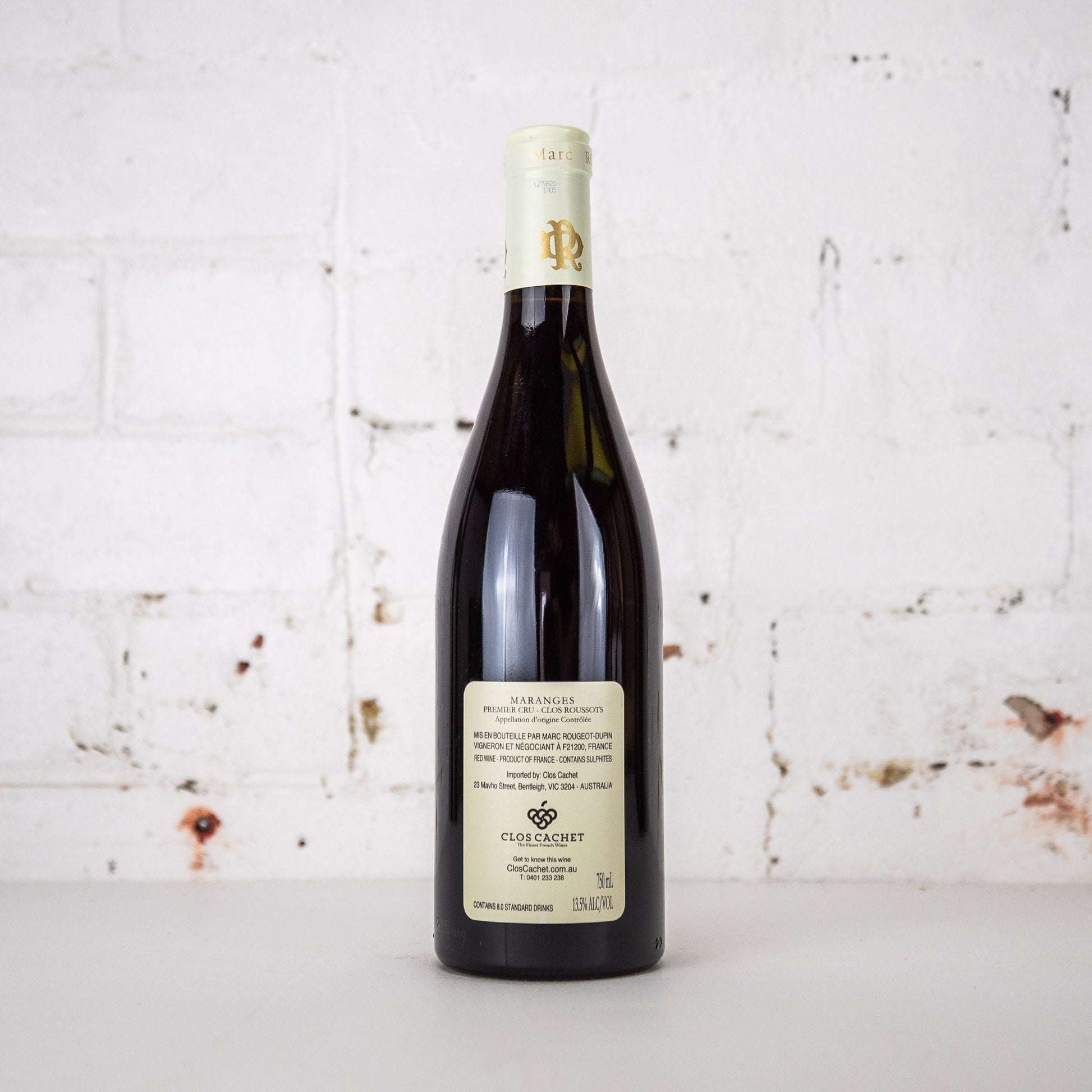 Marc Rougeot Dupin - Maranges 1er Cru Clos Roussots 2020 750ml