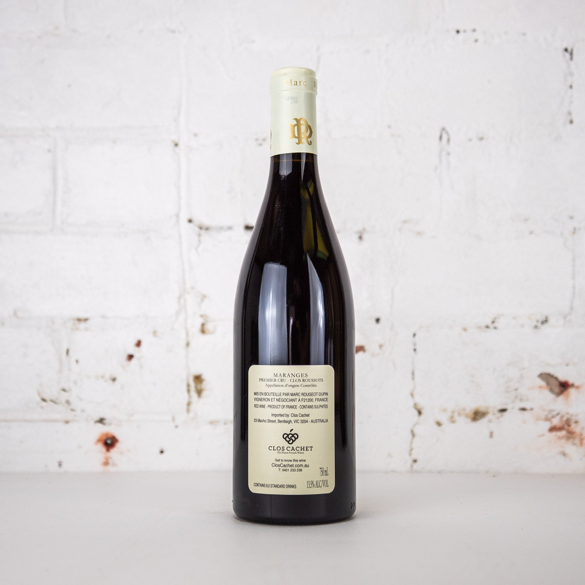 Marc Rougeot Dupin - Maranges 1er Cru Clos Roussots 2020 750ml