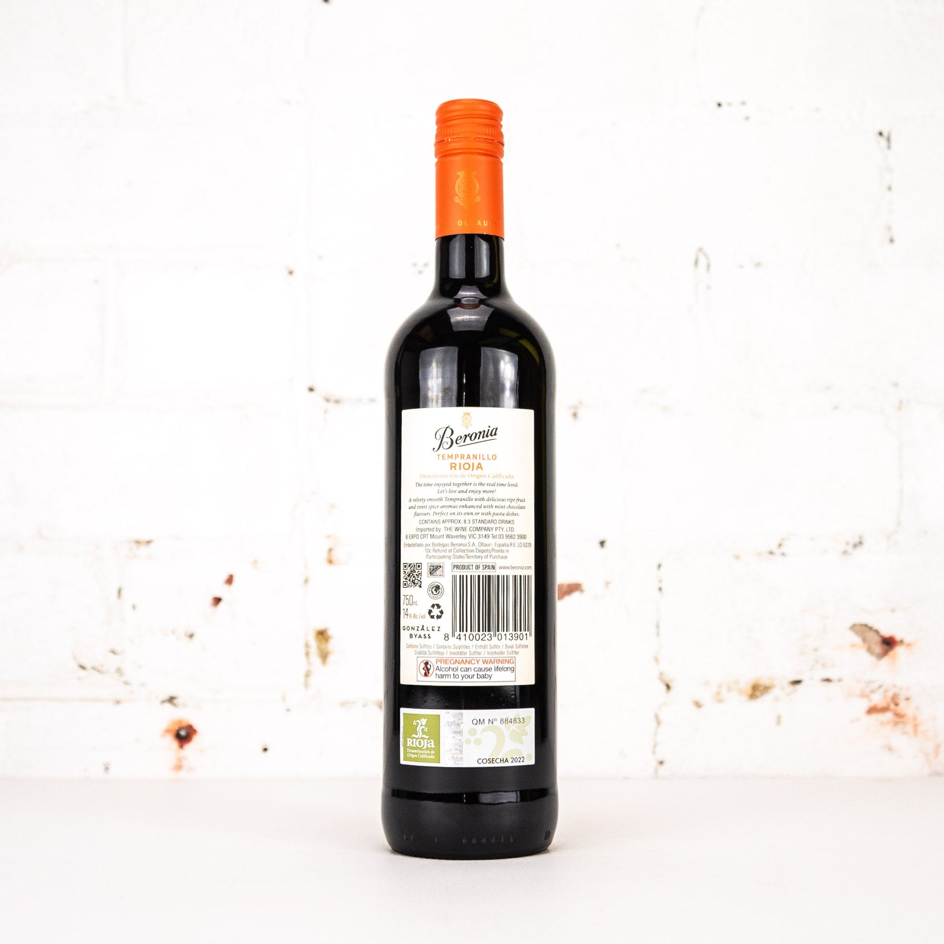 Beronia - Rioja Tempranillo 750ml