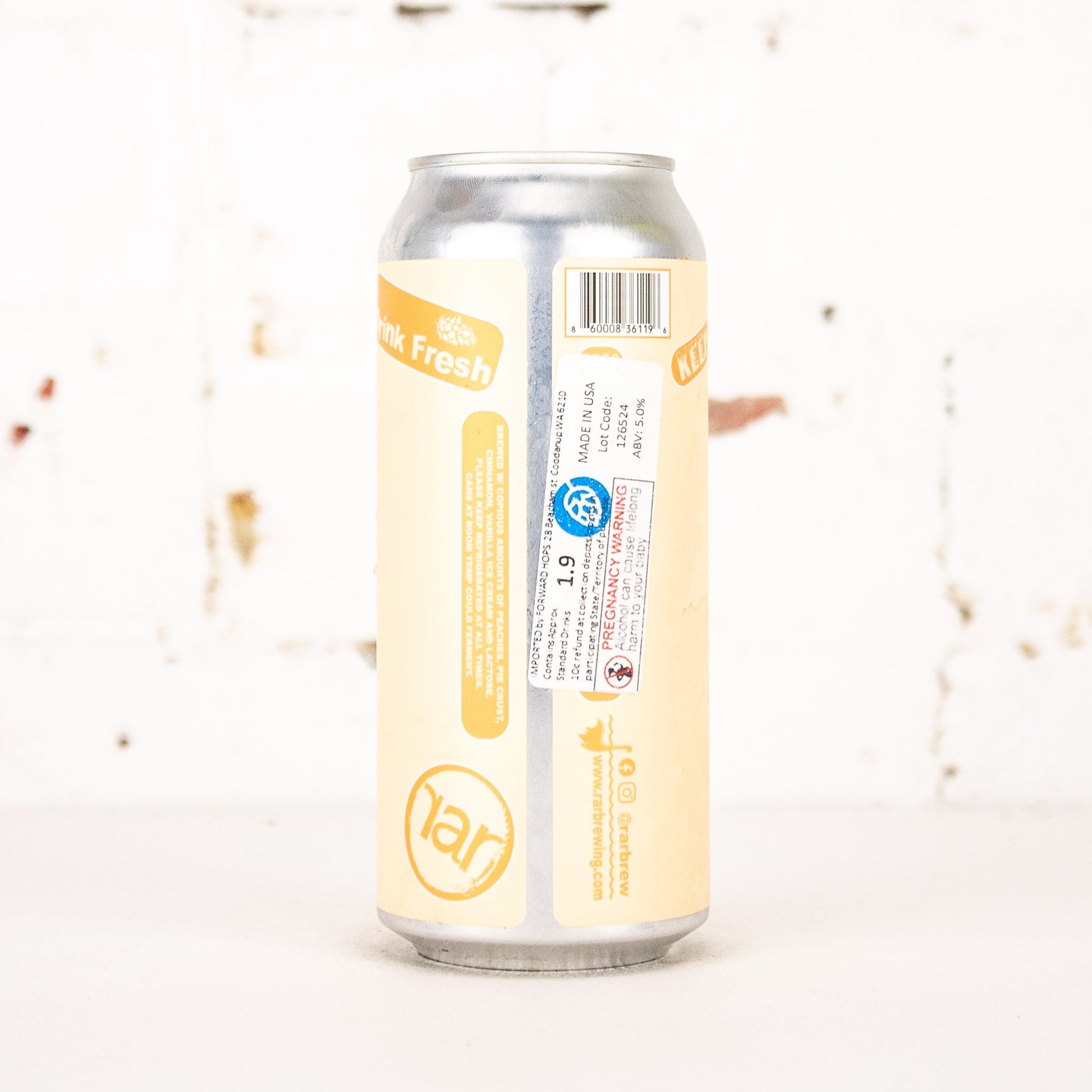 RaR - Out of Order: Peach Cobbler A La Mode Smoothie Sour