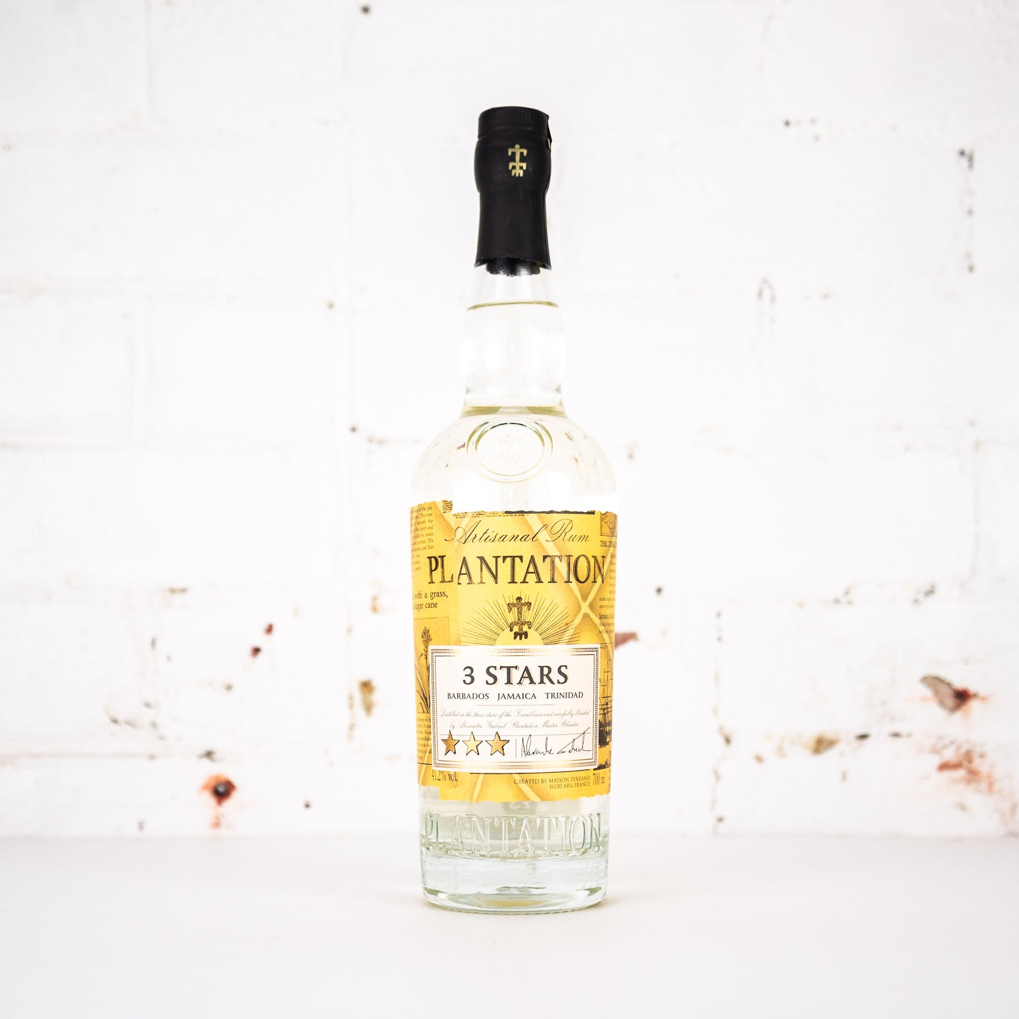 Plantation - 3 Stars White Rum 700ml