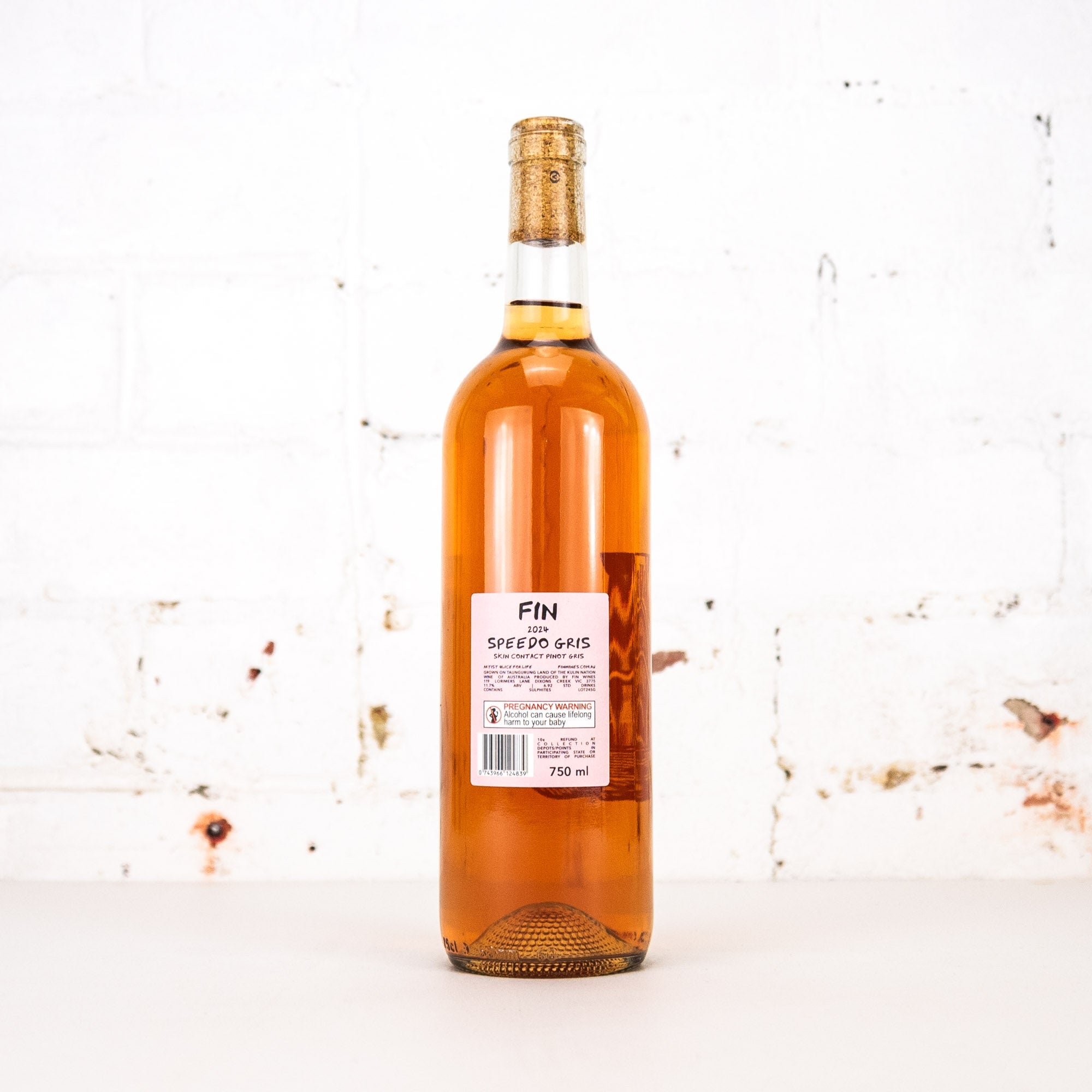 Fin Wines - Speedo Gris 750ml