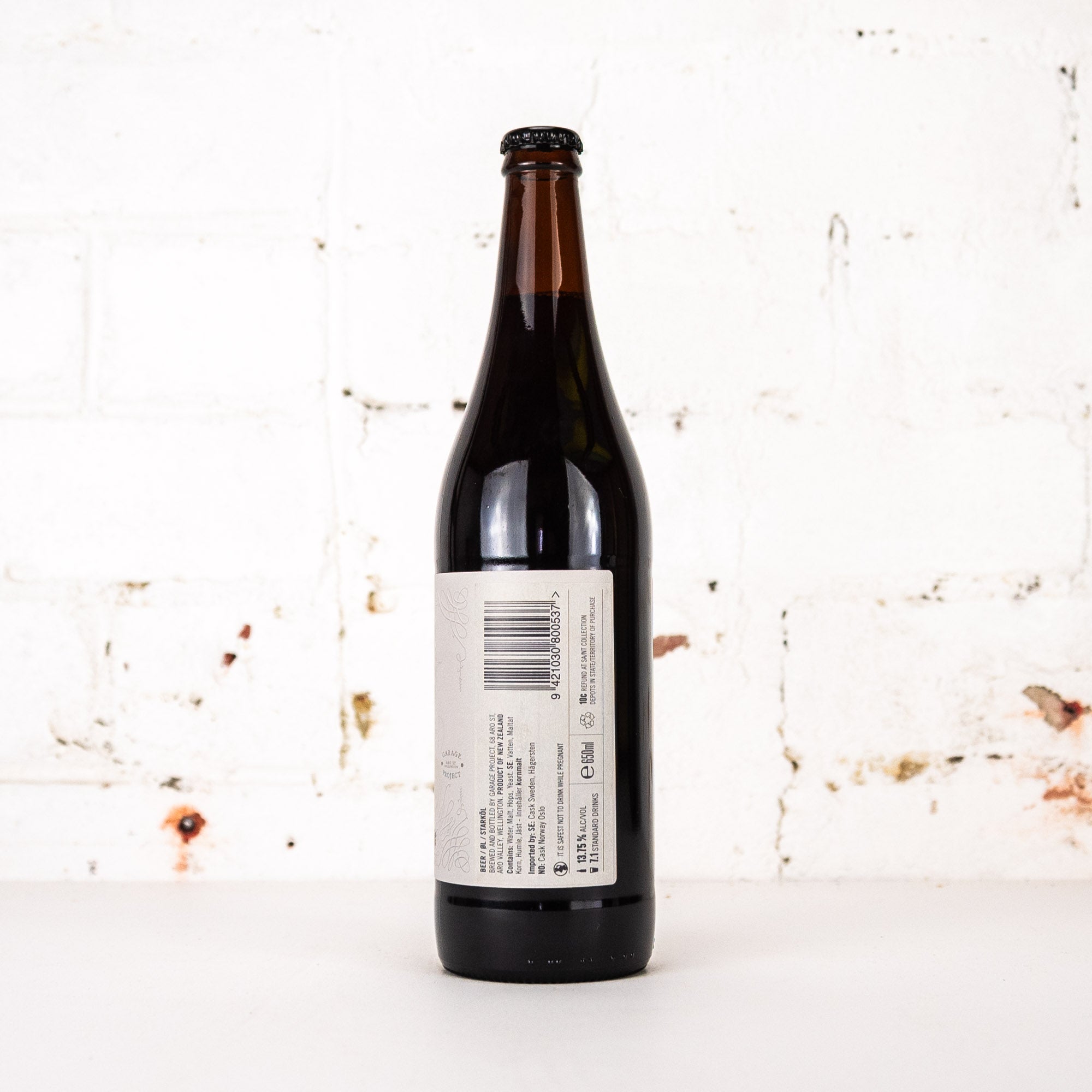 Garage Project - Bastard Rye 3 YO 2016 650ml