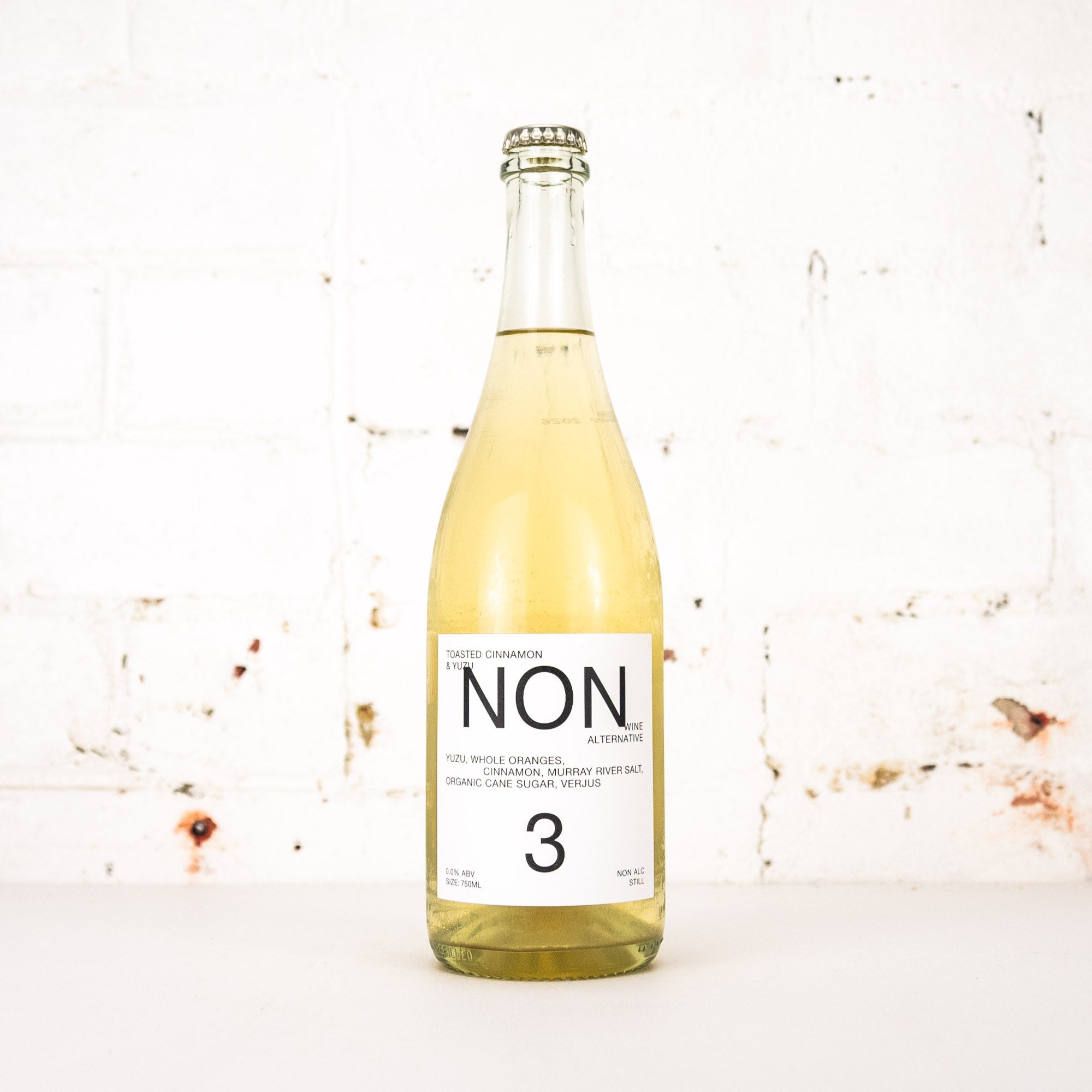 NON - #3 Toasted Cinnamon & Yuzu 750ml