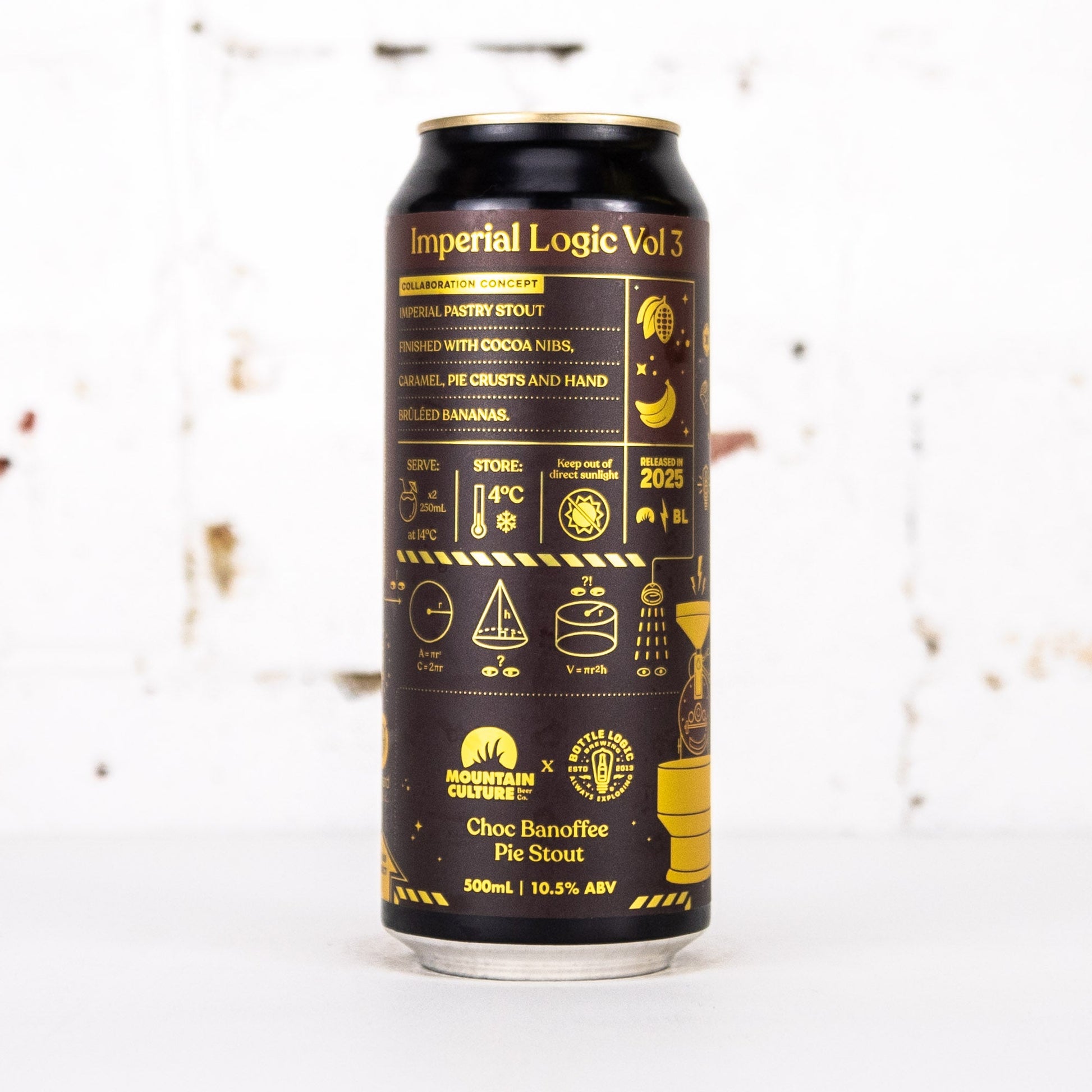 Mountain Culture x Bottle Logic x Carwyn Cellars x Forward Hops 'Imperial Logic Vol 3 2025' Imperial Pastry Stout