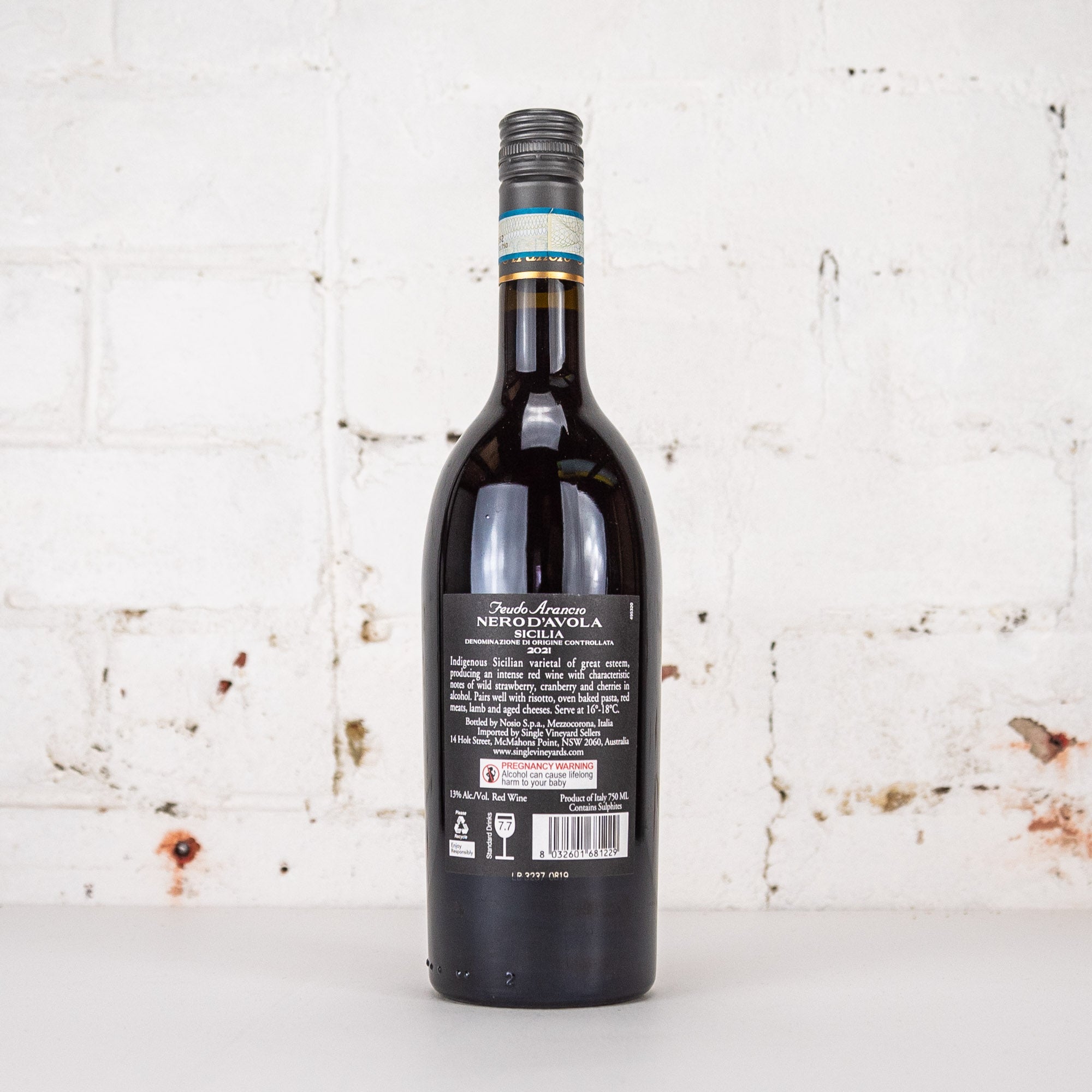 Feudo Arancio - Nero d'Avola Sicilia DOC 750ml