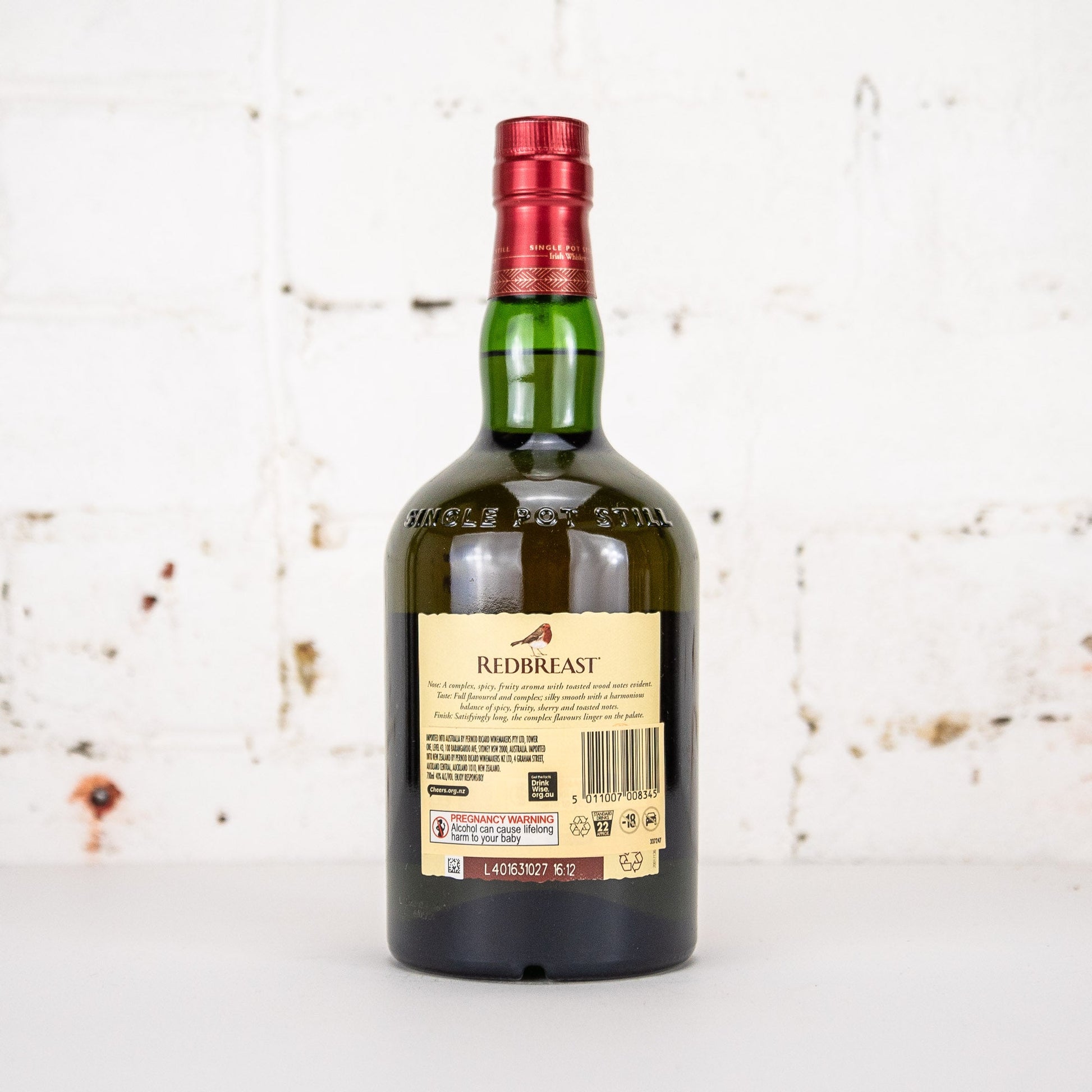 Redbreast - 12YO Irish Whiskey 700mL