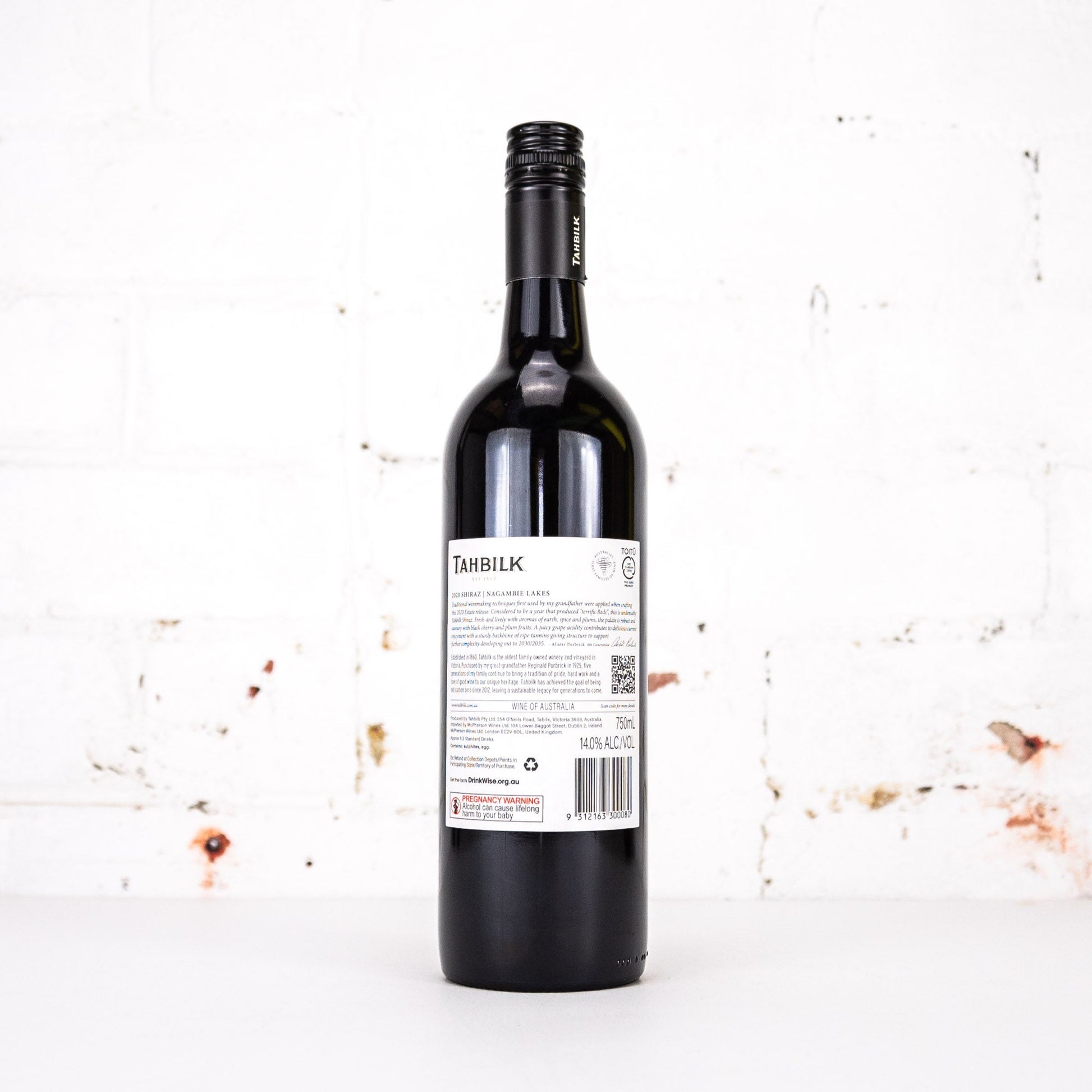 Tahbilk - Shiraz 750ml