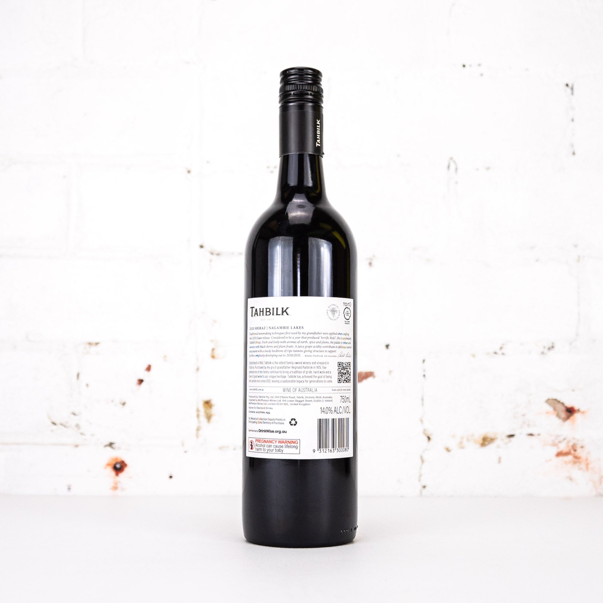Tahbilk - Shiraz 750ml