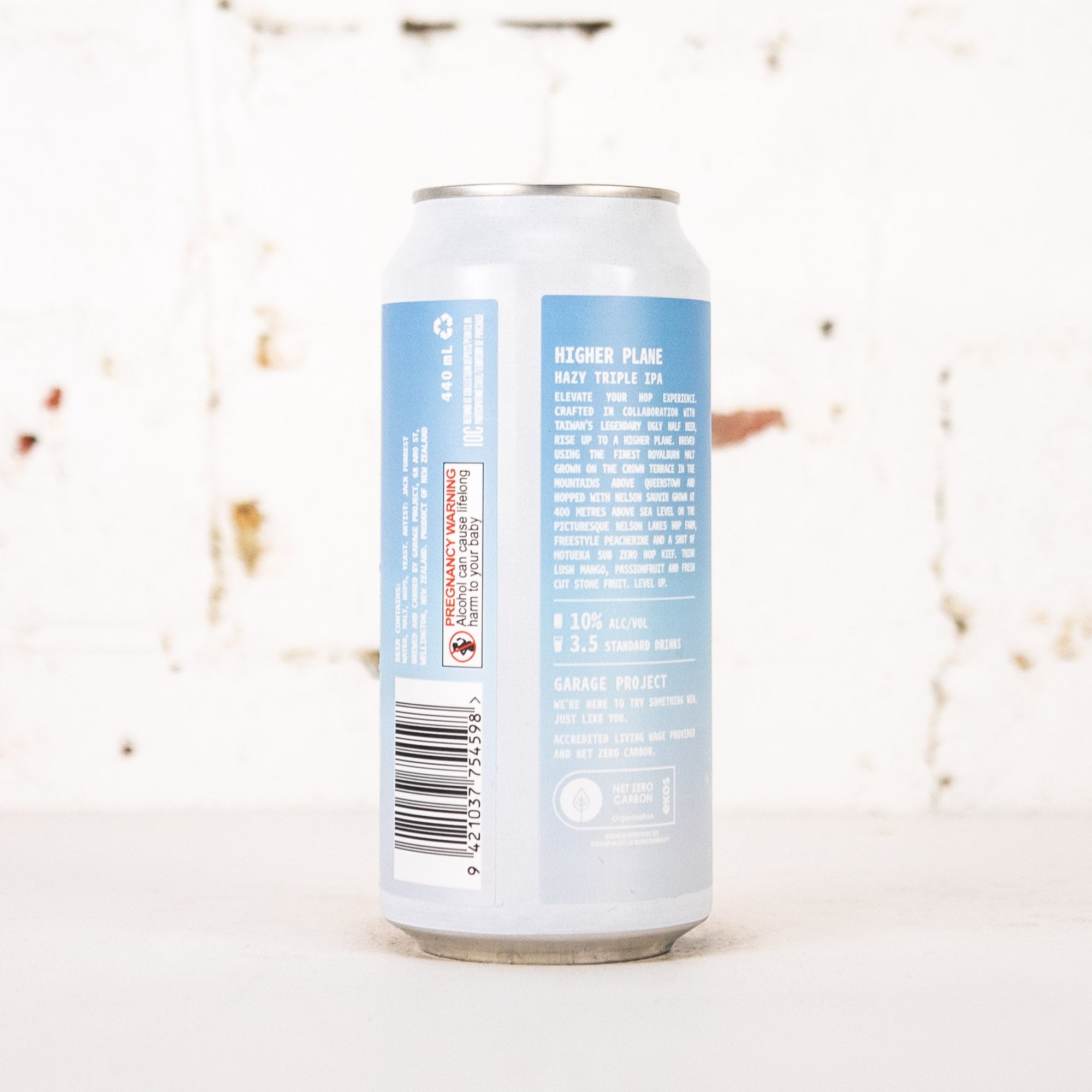 Garage Project x Ugly Half Beer 'Higher Plane' Hazy Triple IPA