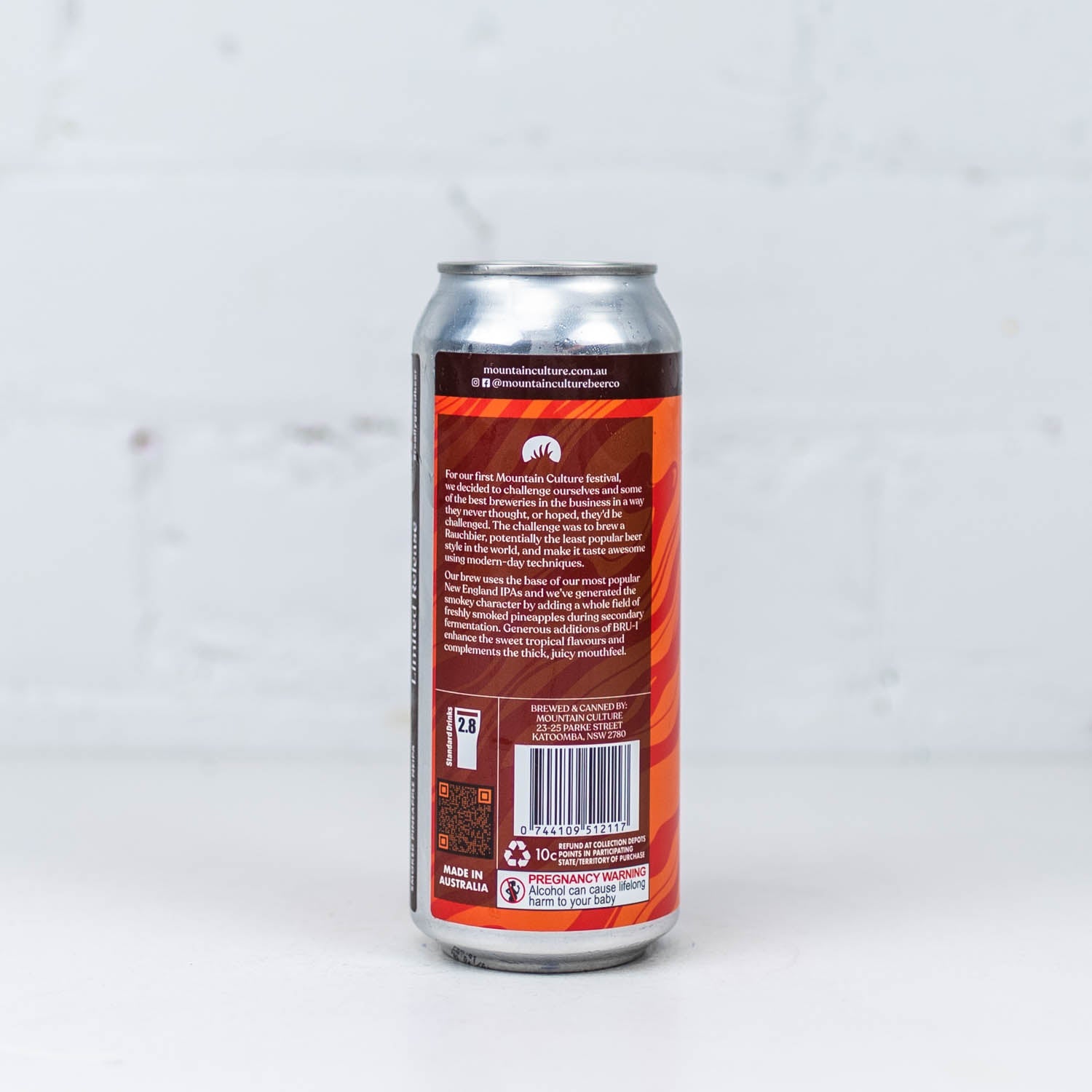 Mountain Culture - Project Badass Smoked Pineapple NEIPA