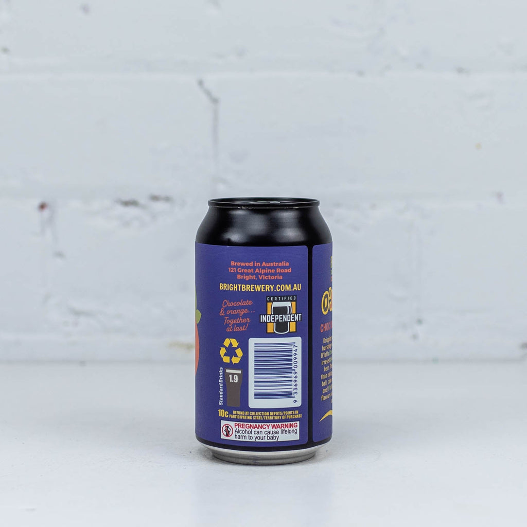 Bright - O'Jaffa Choc Orange Stout