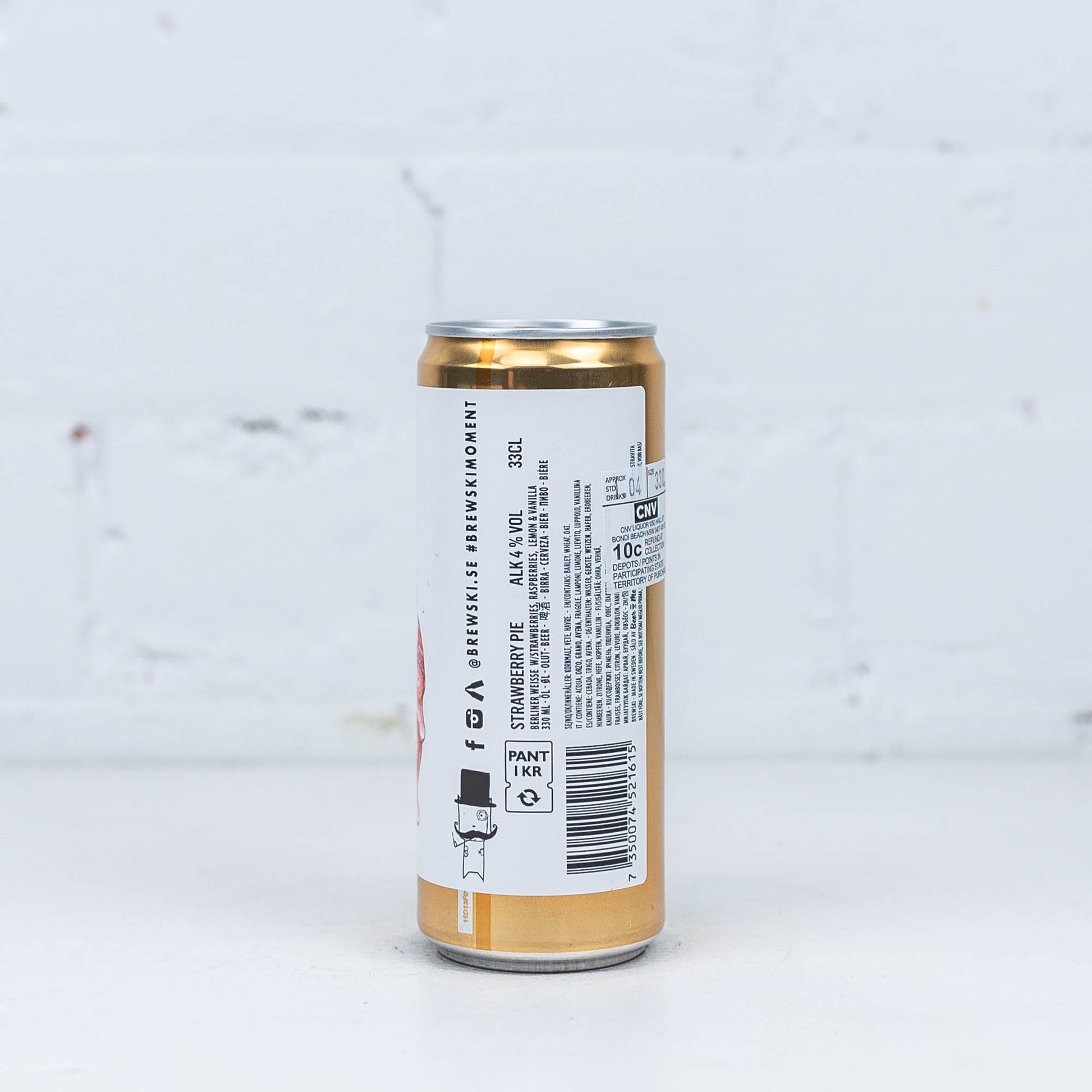 Brewski - Strawberry Pie Berliner Weisse