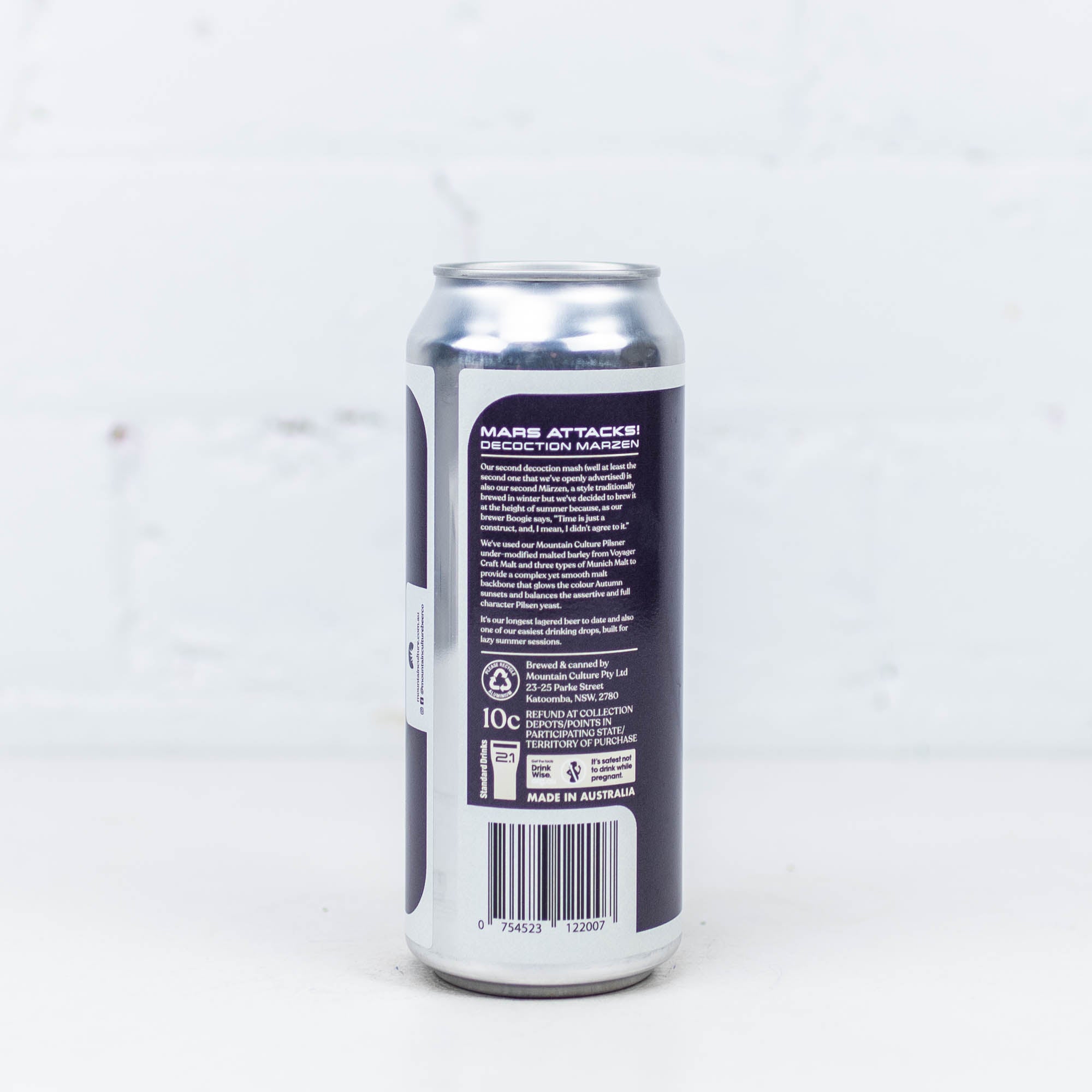Mountain Culture - Mars Attacks Decoction Marzen 500ml
