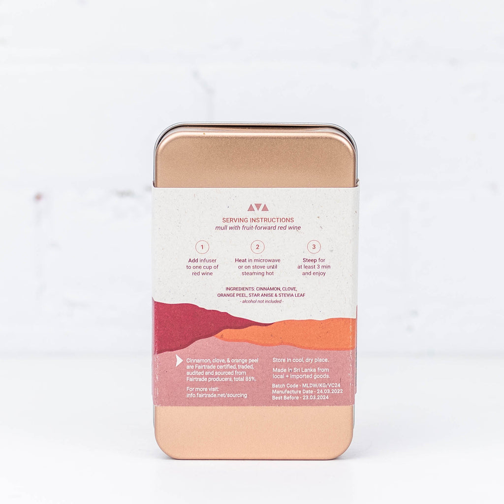 Mullin - Mulled Wine Spice Infuser Gift Tin