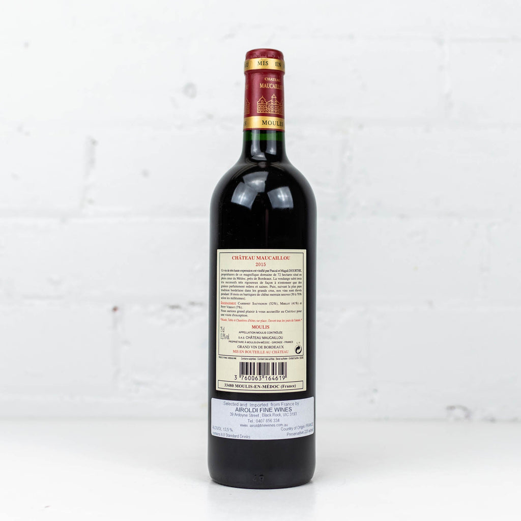 Chateau Maucaillou - Moulis 2015 750ml