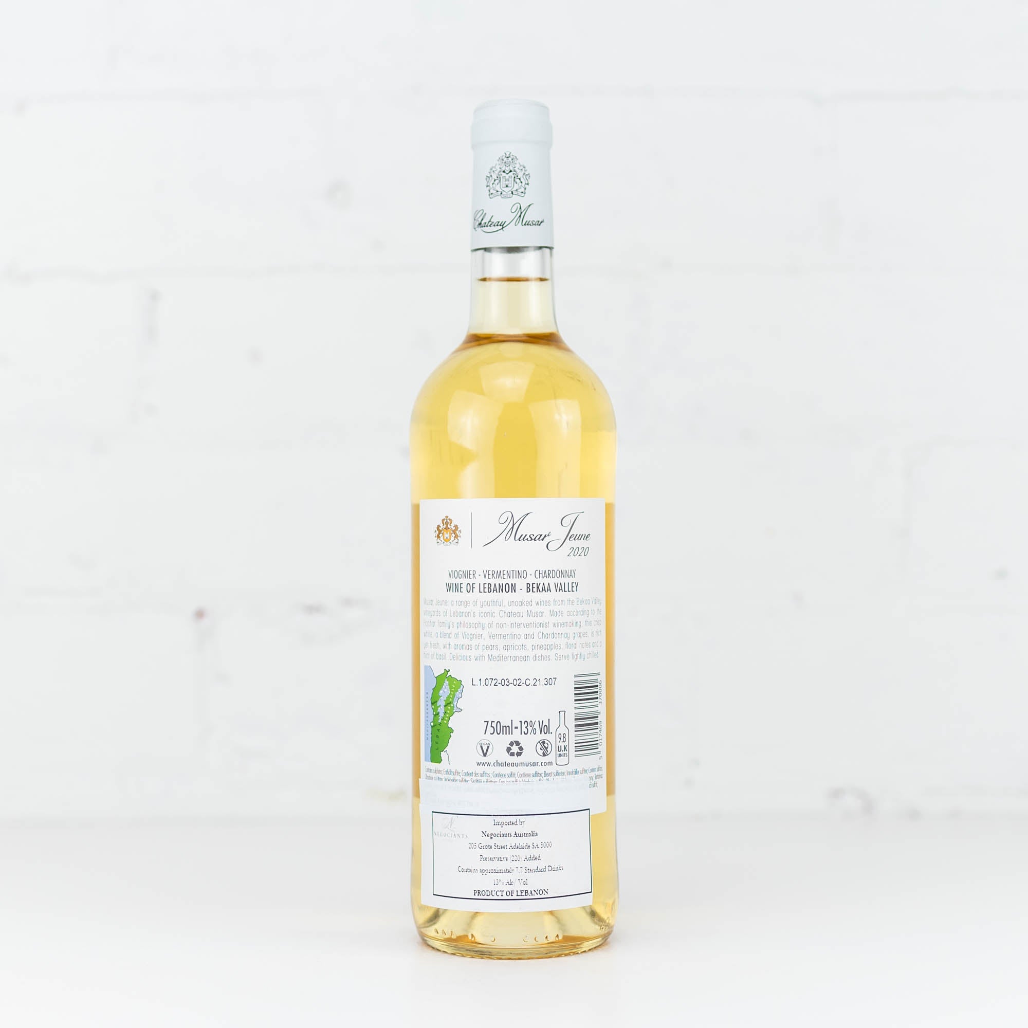 Chateau Musar Jeune - White 2020 750ml