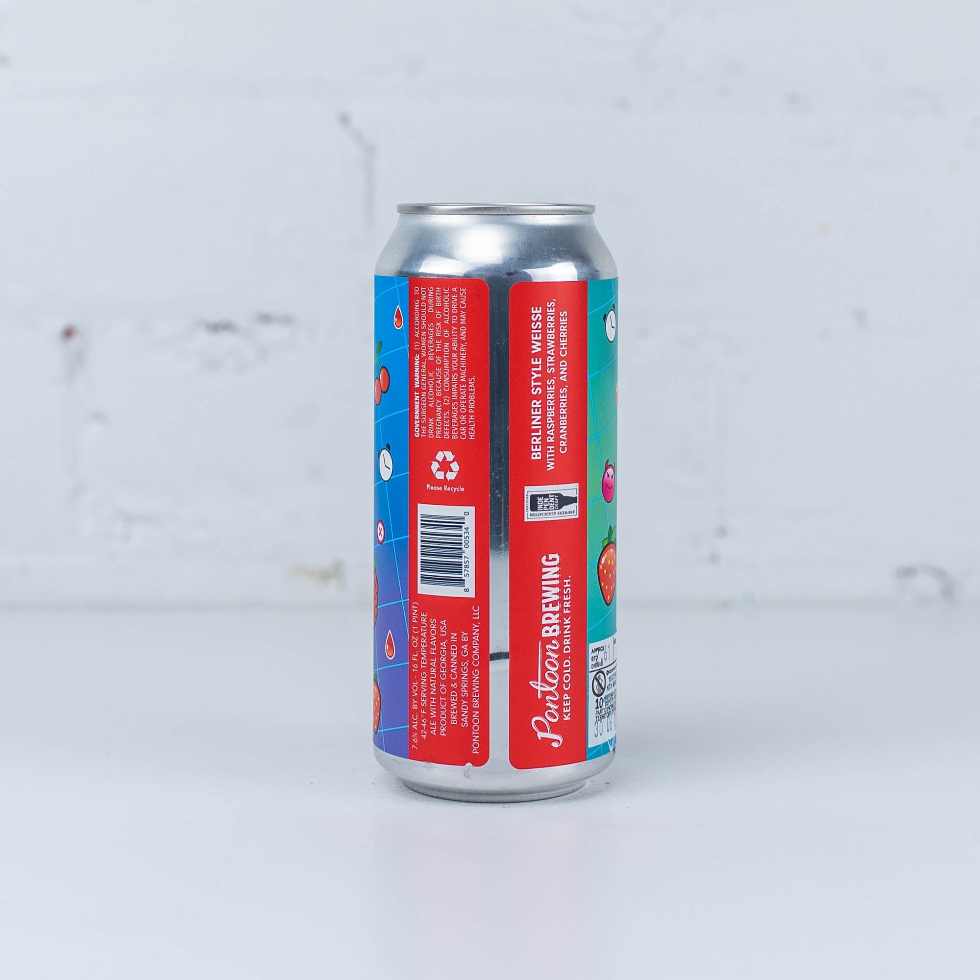 Pontoon - Double Cup Ruby Wrist Berliner Weisse