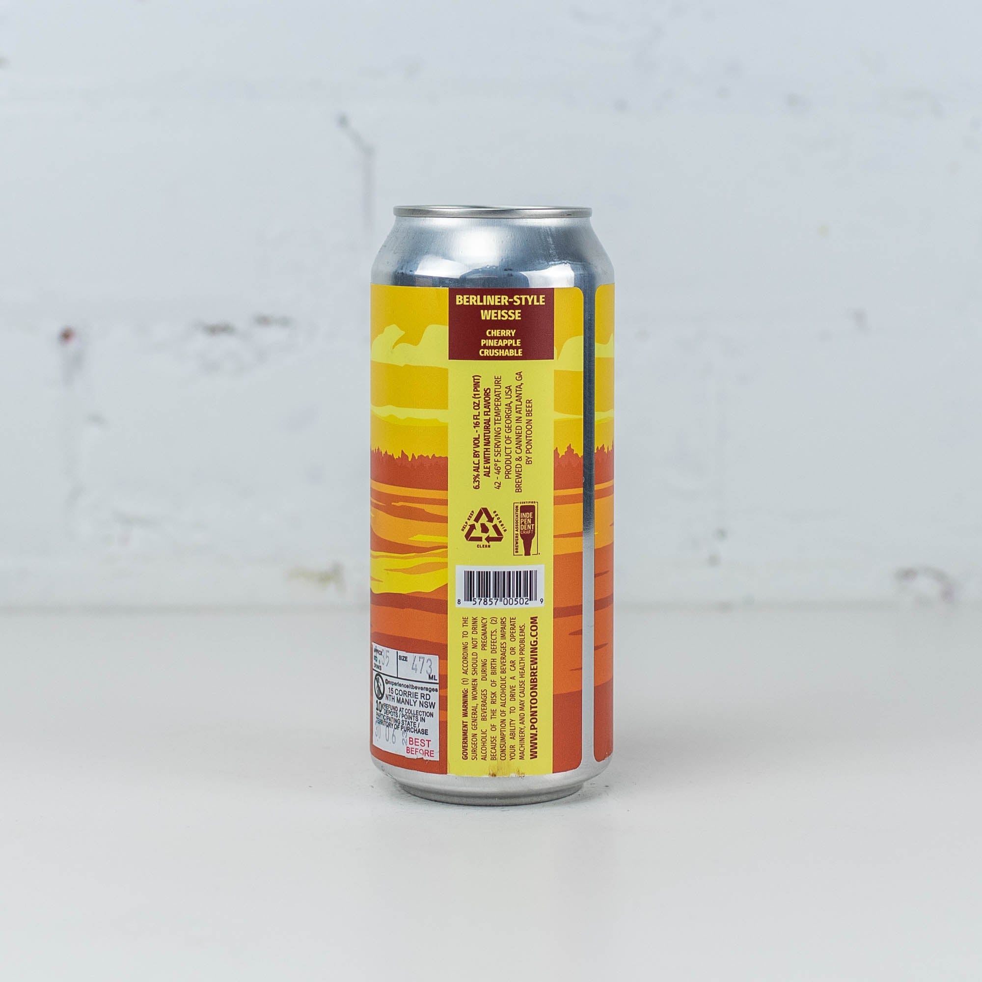 Pontoon - Crushing Waves Berliner Weisse