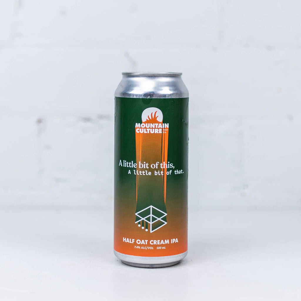 Mountain Culture x Range 'Little Bit of This Little Bit of That' Oat Cream IPA