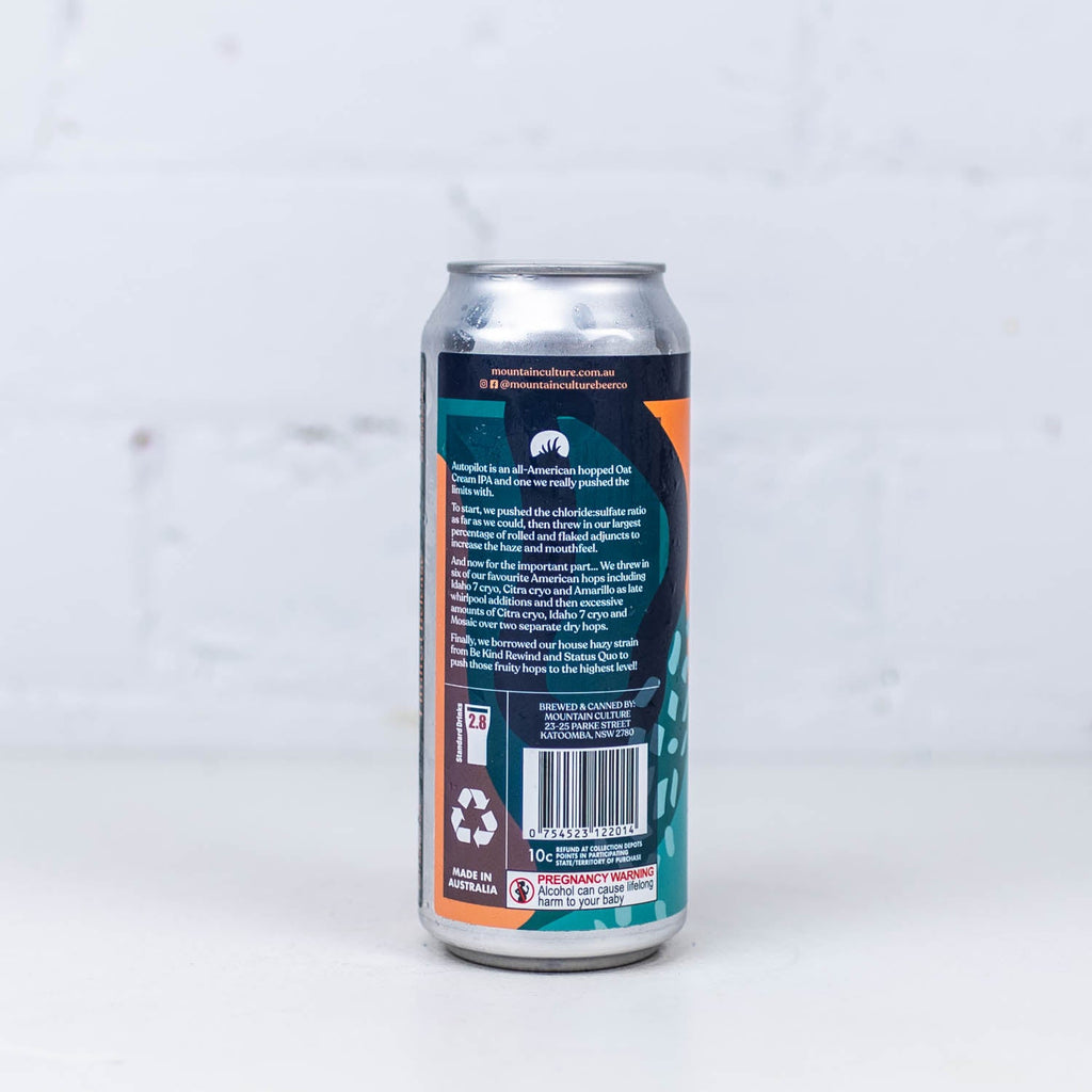 Mountain Culture - Autopilot Oat Cream IPA