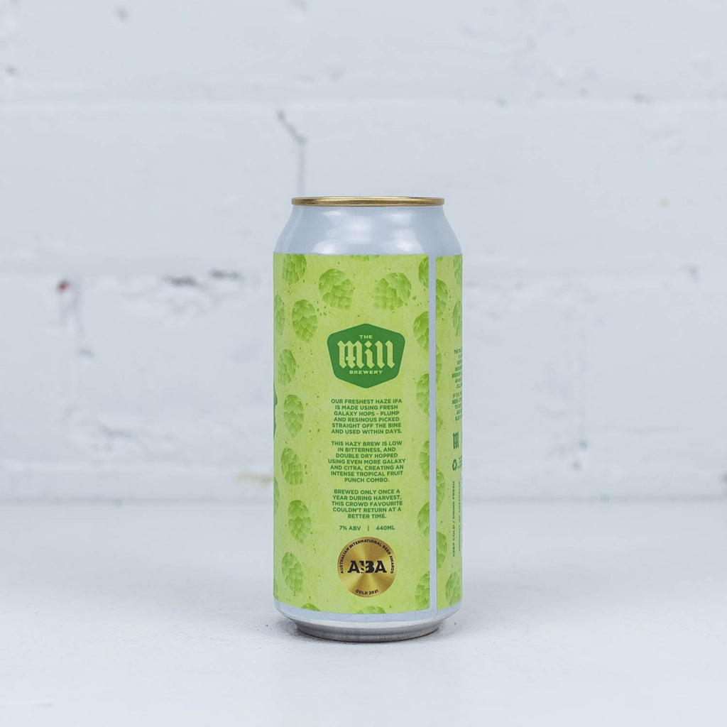 The Mill Freshest Haze 2022 Galaxy Wet Hop Hazy IPA
