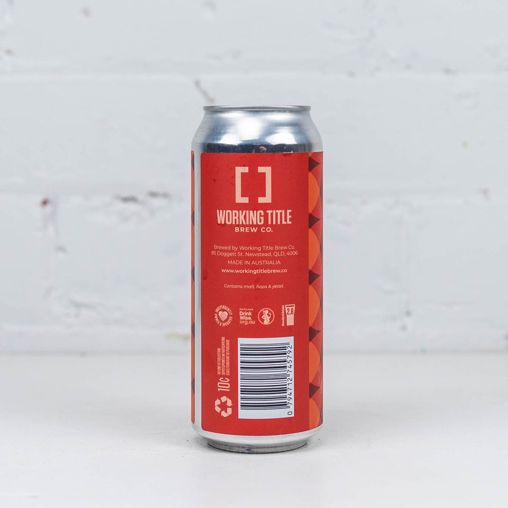 Working Title - Hot Pursuit West Coast IPA
