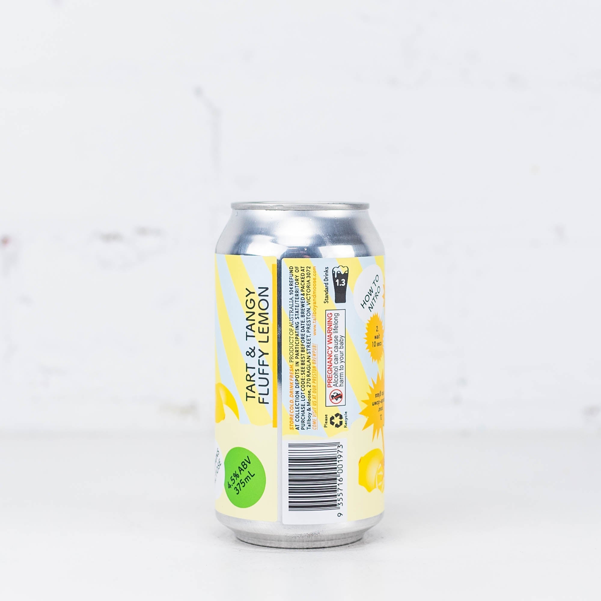 Tallboy & Moose - Lemon Gelati Nitro Fresca Sour
