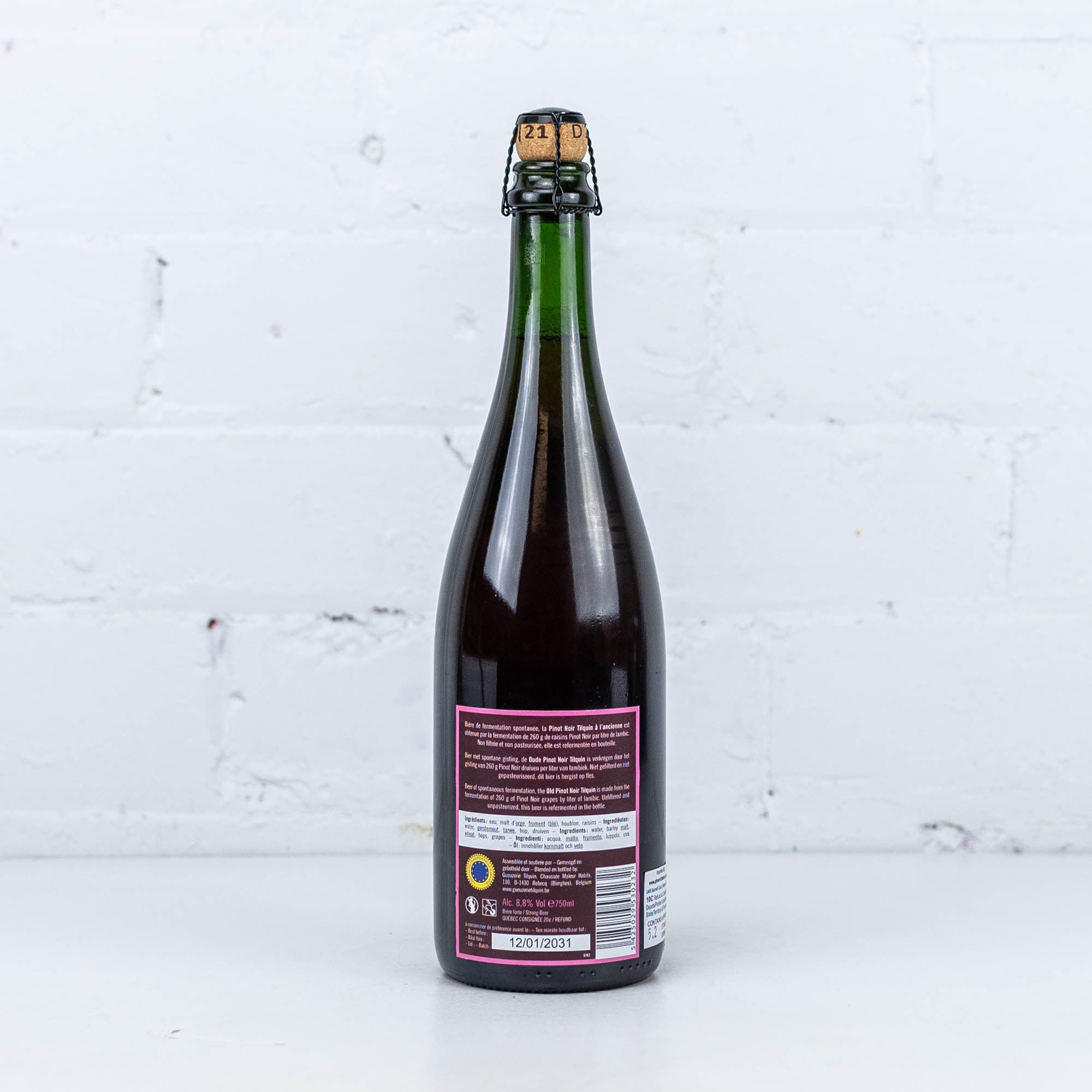 Tilquin - Oude Pinot Noir Tilquin a l'Ancienne 2020/2021 750ml
