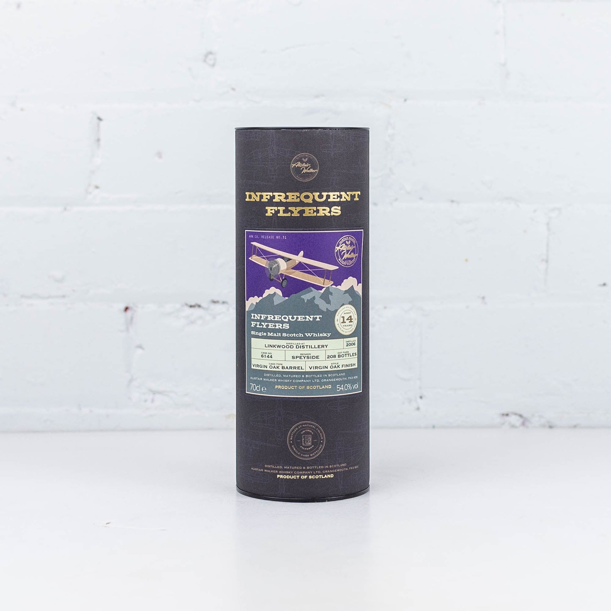 Alistair Walker - Infrequent Flyers #31 Linkwood 2006 14yo 700ml