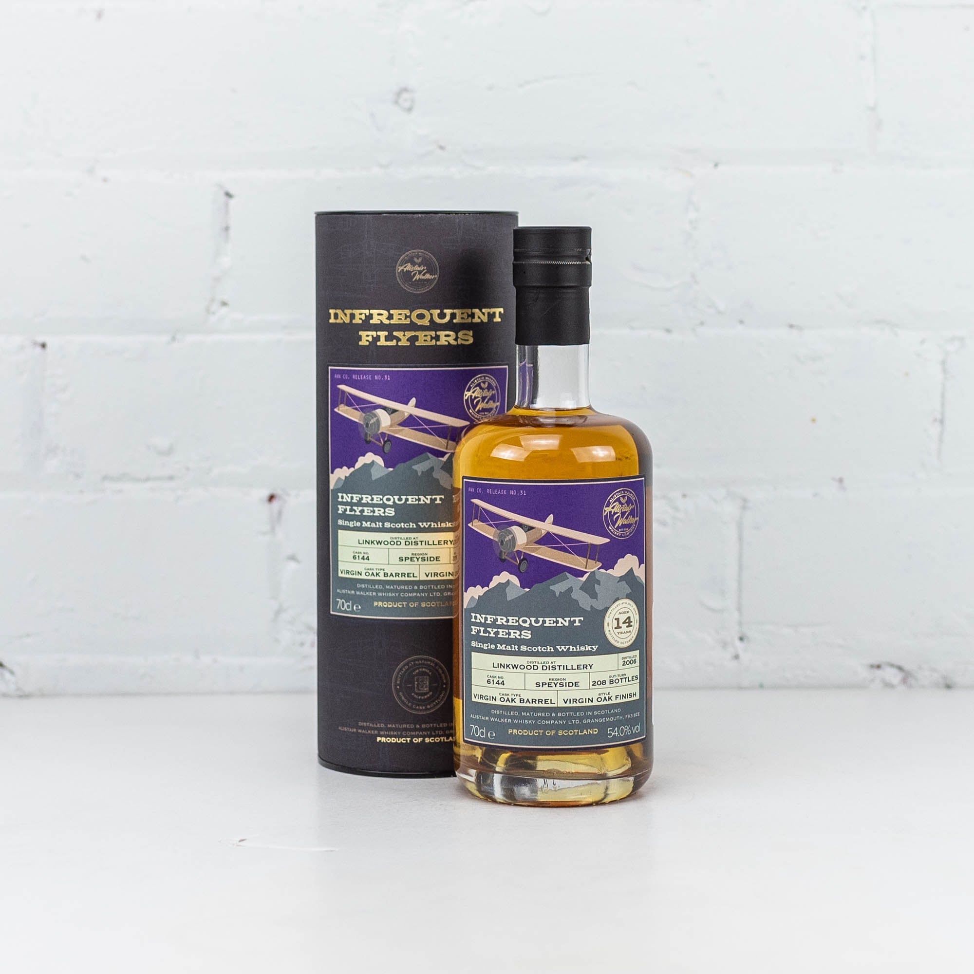 Alistair Walker - Infrequent Flyers #31 Linkwood 2006 14yo 700ml